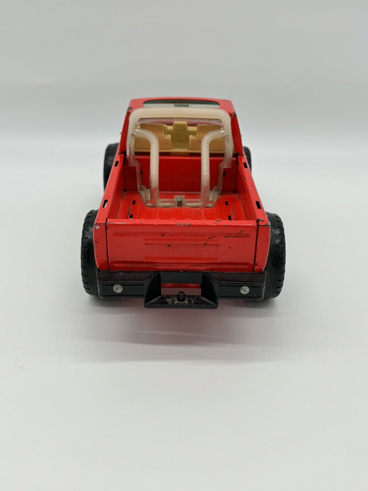 VINTAGE Nylint 4x4 Truck Big Beast Exploring Club Red Pickup Pressed Steel 12"