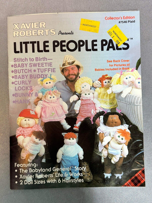 XAVIER ROBERTS PRESENTS LITTLE PEOPLE PALS BOOK 2 DOLL SIZES WITH 6 HAIRSTYLESPL