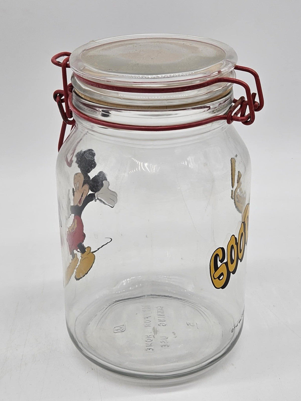 Vintage Mickey Mouse 8" Tall Goodies Cookie Jar - Walt Disney Company