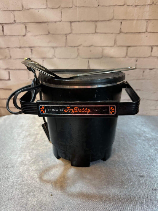 Vintage Presto Fry Daddy Deep Fryer Model 0542006 Tested And Works TNO MISC