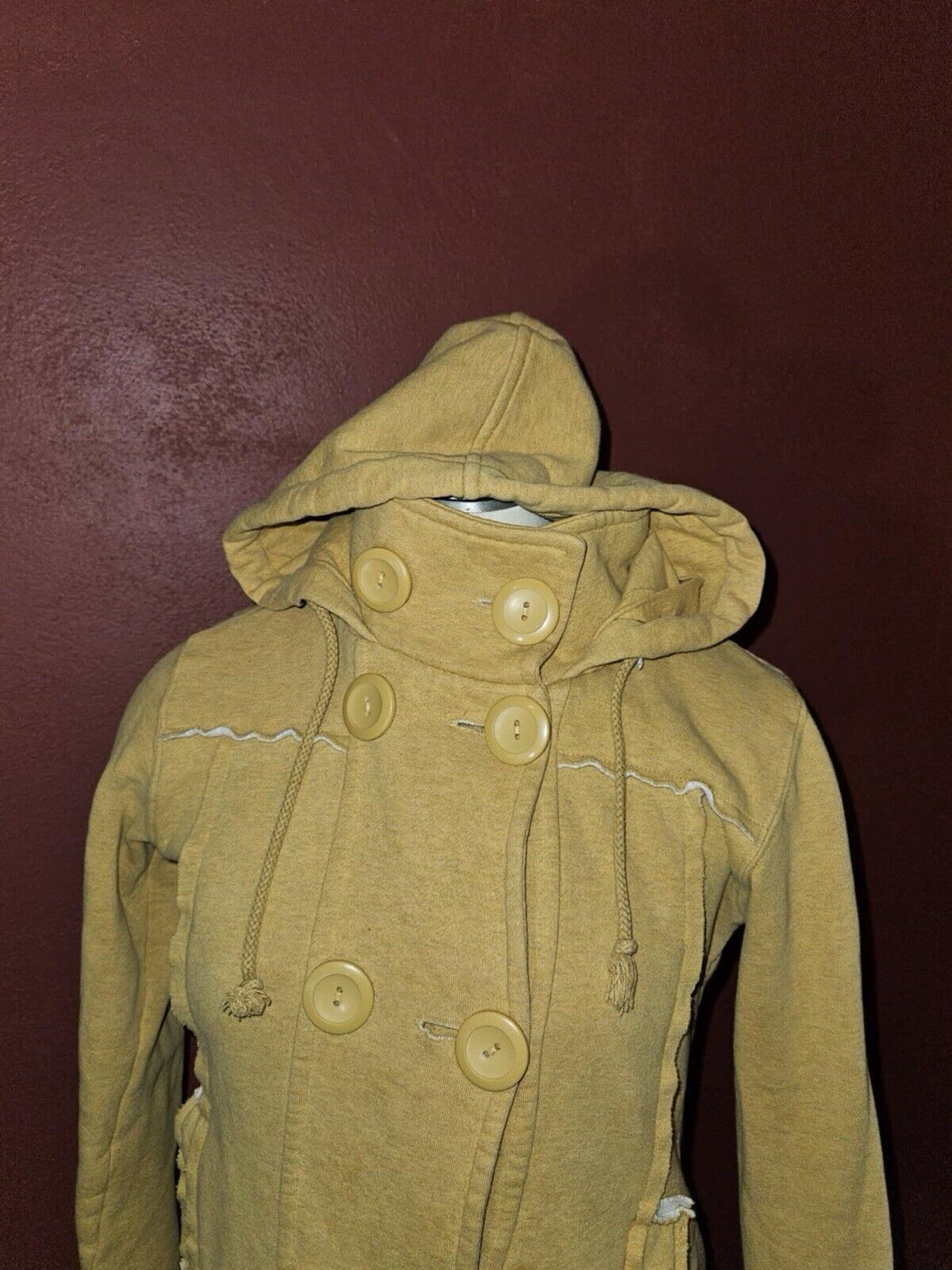 Daytrip by Buckle Women’s Button Up Yellow Jacket Size Medium WCLTH