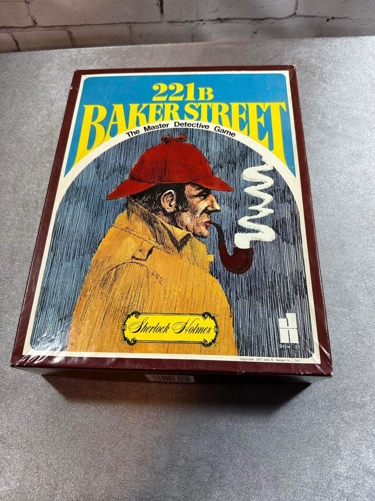 Sherlock Holmes game. 221B Baker Street. 1977 VGM