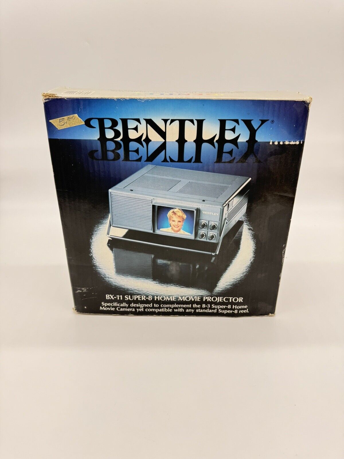 Bentley BX-11 Super 8 Home Movie Projector With Original Box And Manual
