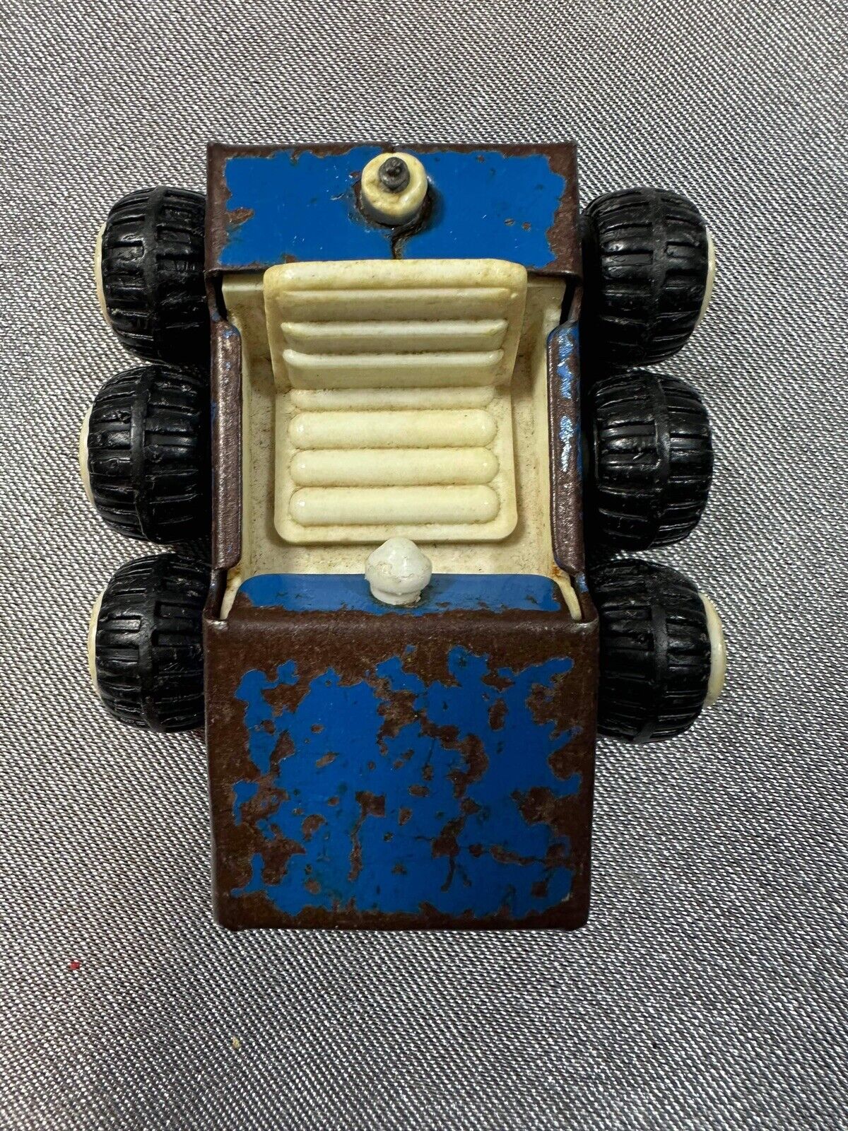 Vintage Japan Buddy L 6 Wheel Dune Buggy Pressed Steel Toy Car Metal VTY 003