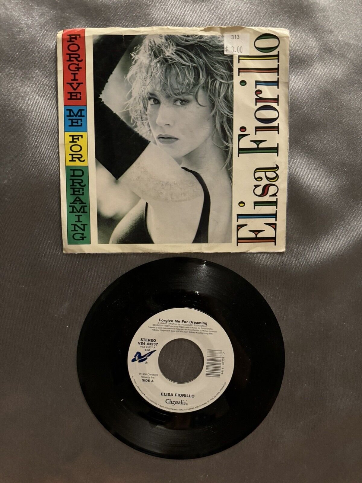 Elisa Fiorillo/Forgive Me For Dreaming + 1 (U.S./45 RPM 7" Vinyl Record)