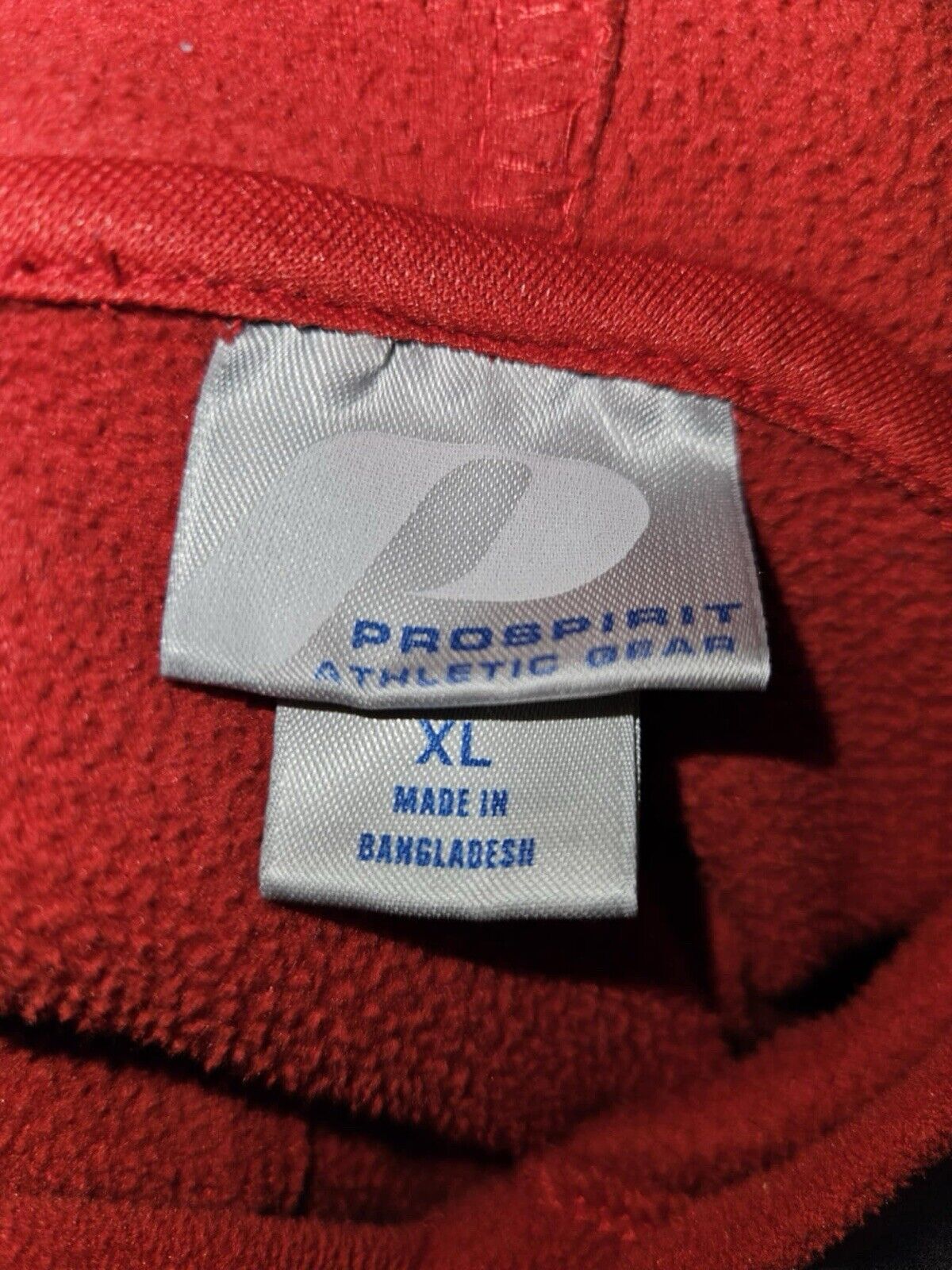 Pro Spirit / ProSpirit Women’s Red & Blue Full Zip Hoodie Sz XL WCLTH