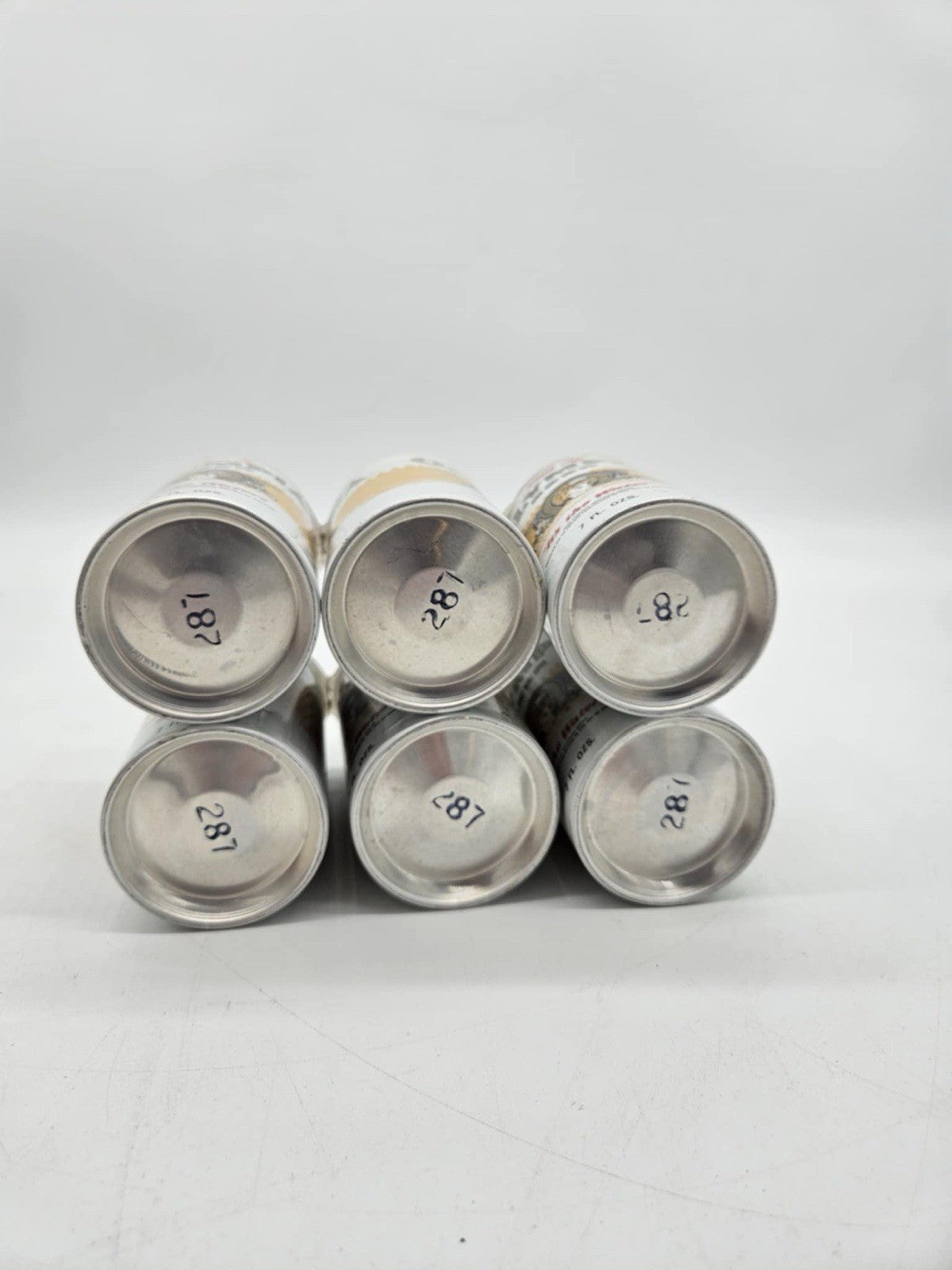 6 Pack Vintage Used OLYMPIA BEER & Gold Beer Can (empty beer can)