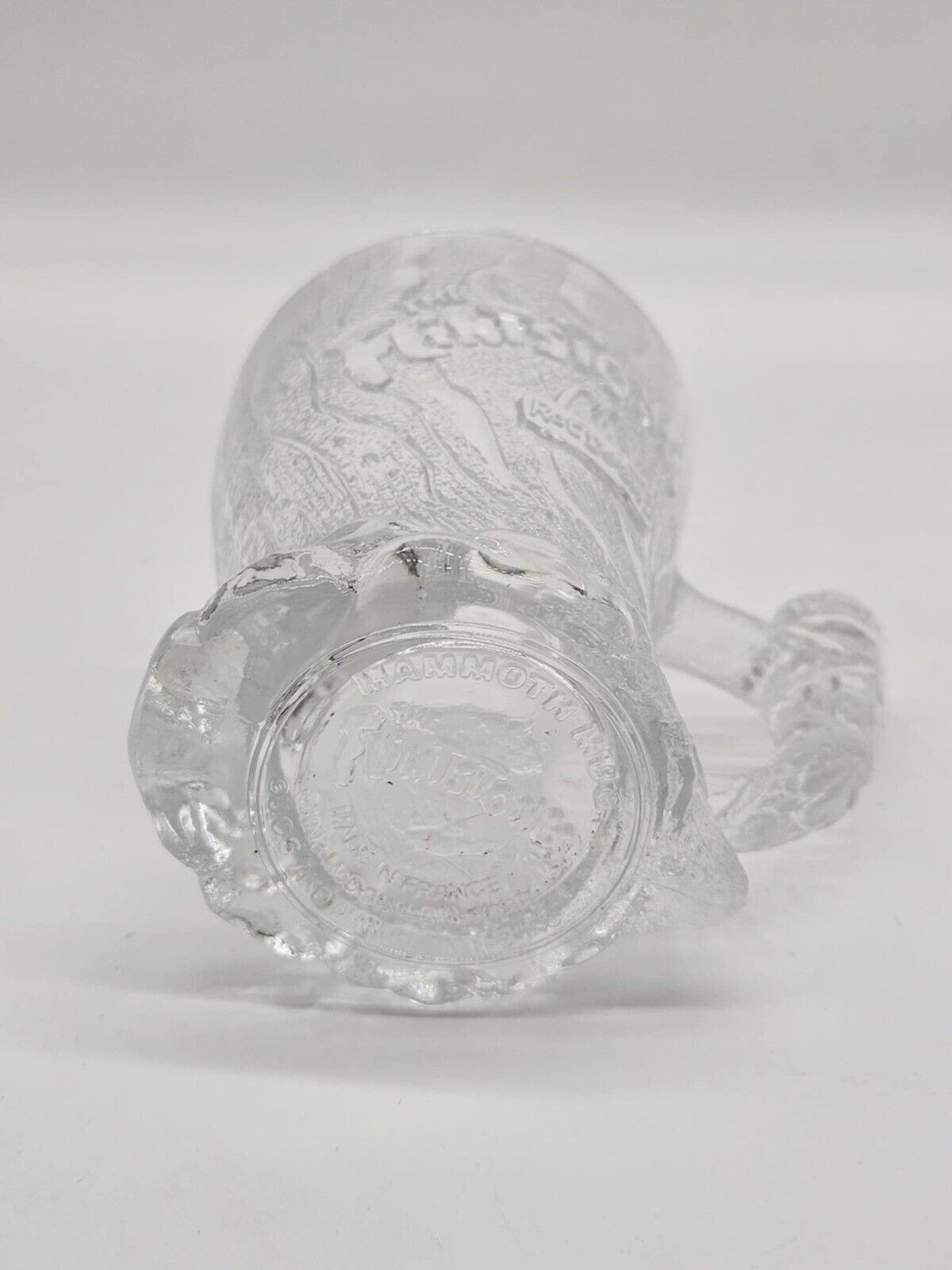 Vintage McDonald's The Flintstones Mammoth Glass Mug