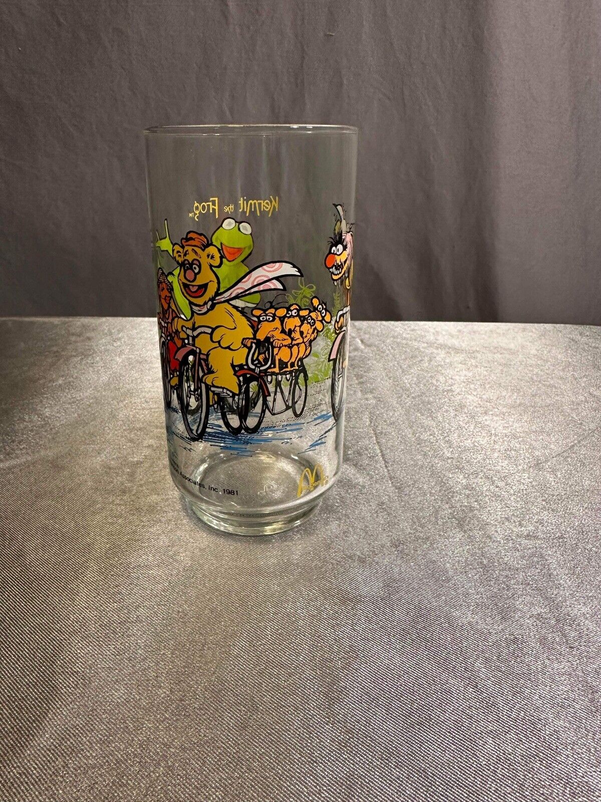 Lot Of 4 Great Mupet Caper Glass / Cup Set VDSH