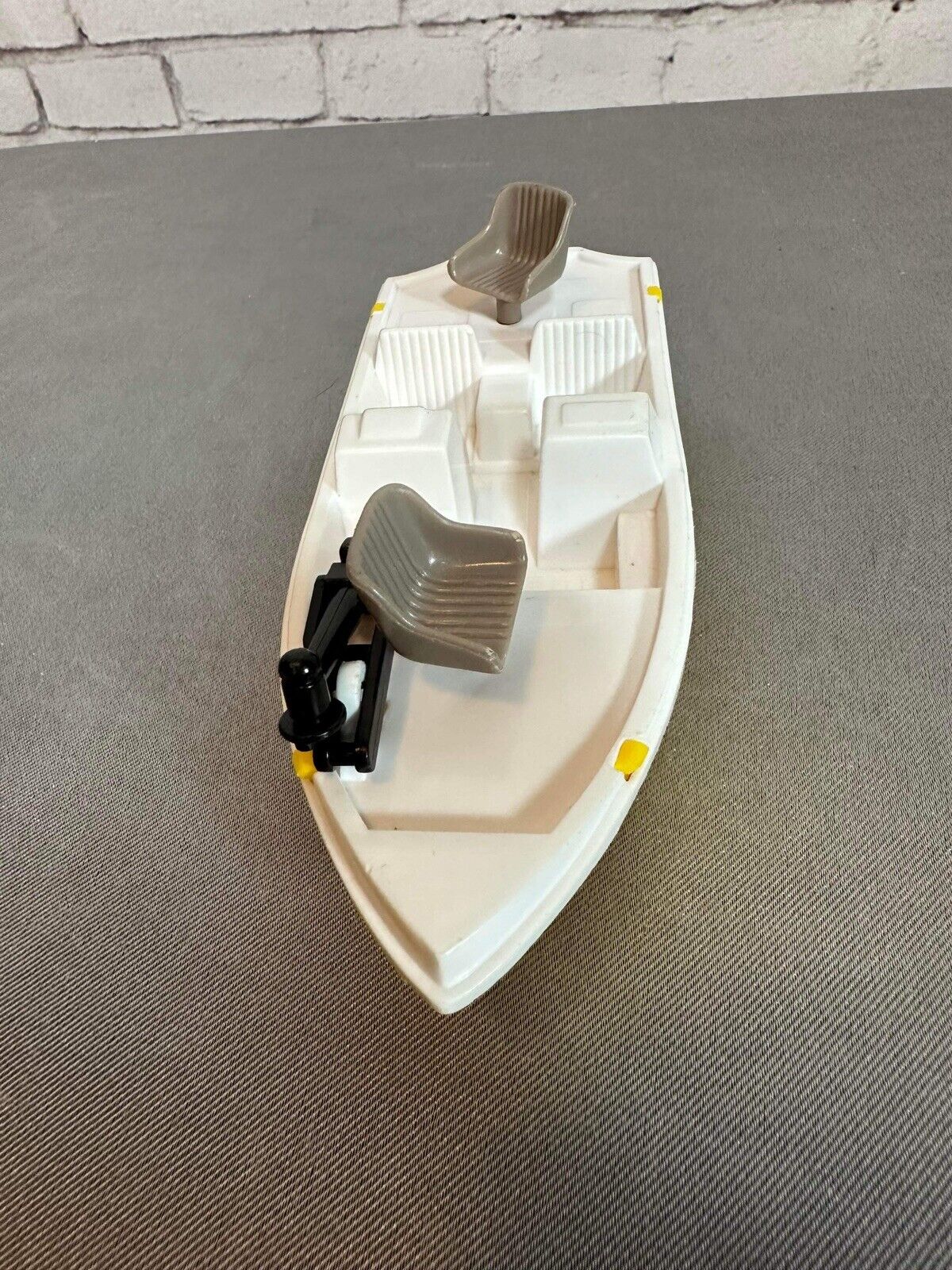 Vintage Nylint Bass Chaser Yellow Boat VTY