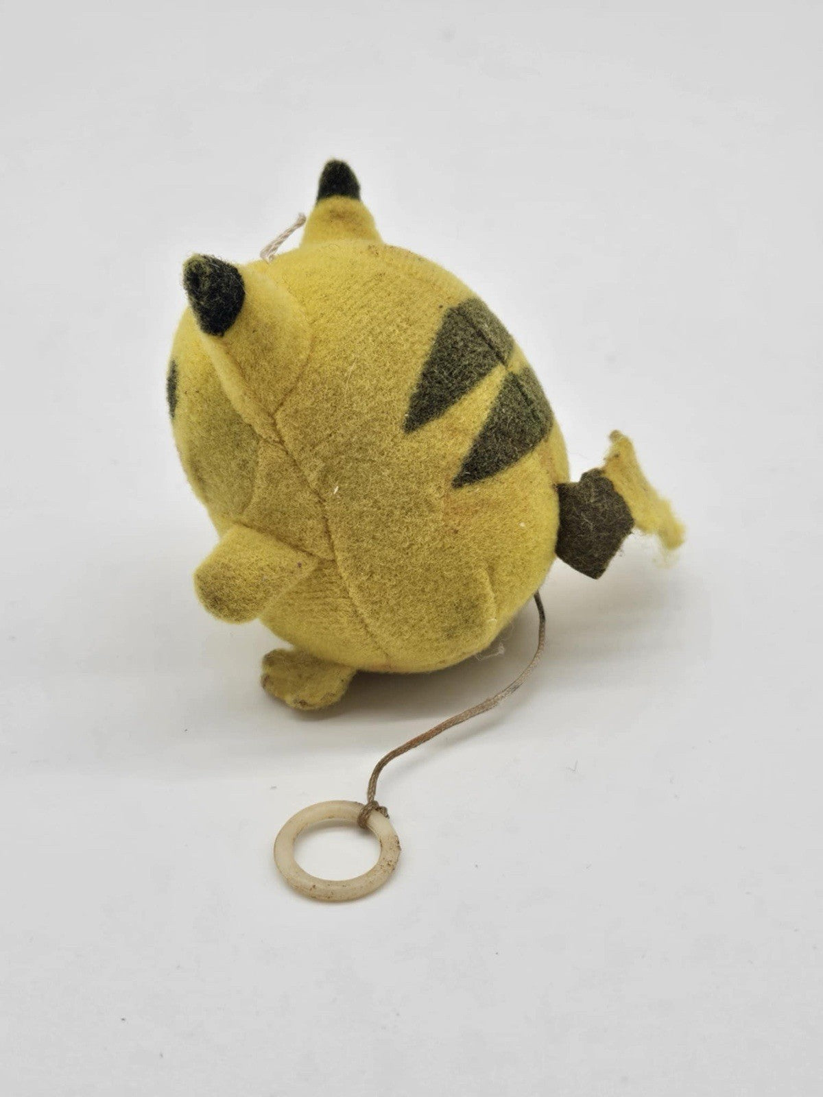 Pokemon Pikachu Plush Pull String Vibrating 3" Vintage KO EXTREMELY RARE WORKS