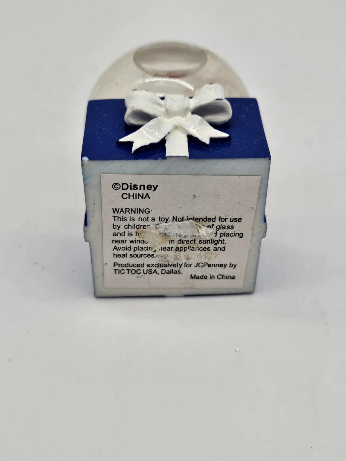 Dalmations Disney JC Penney Snow Globe 2000 Globe