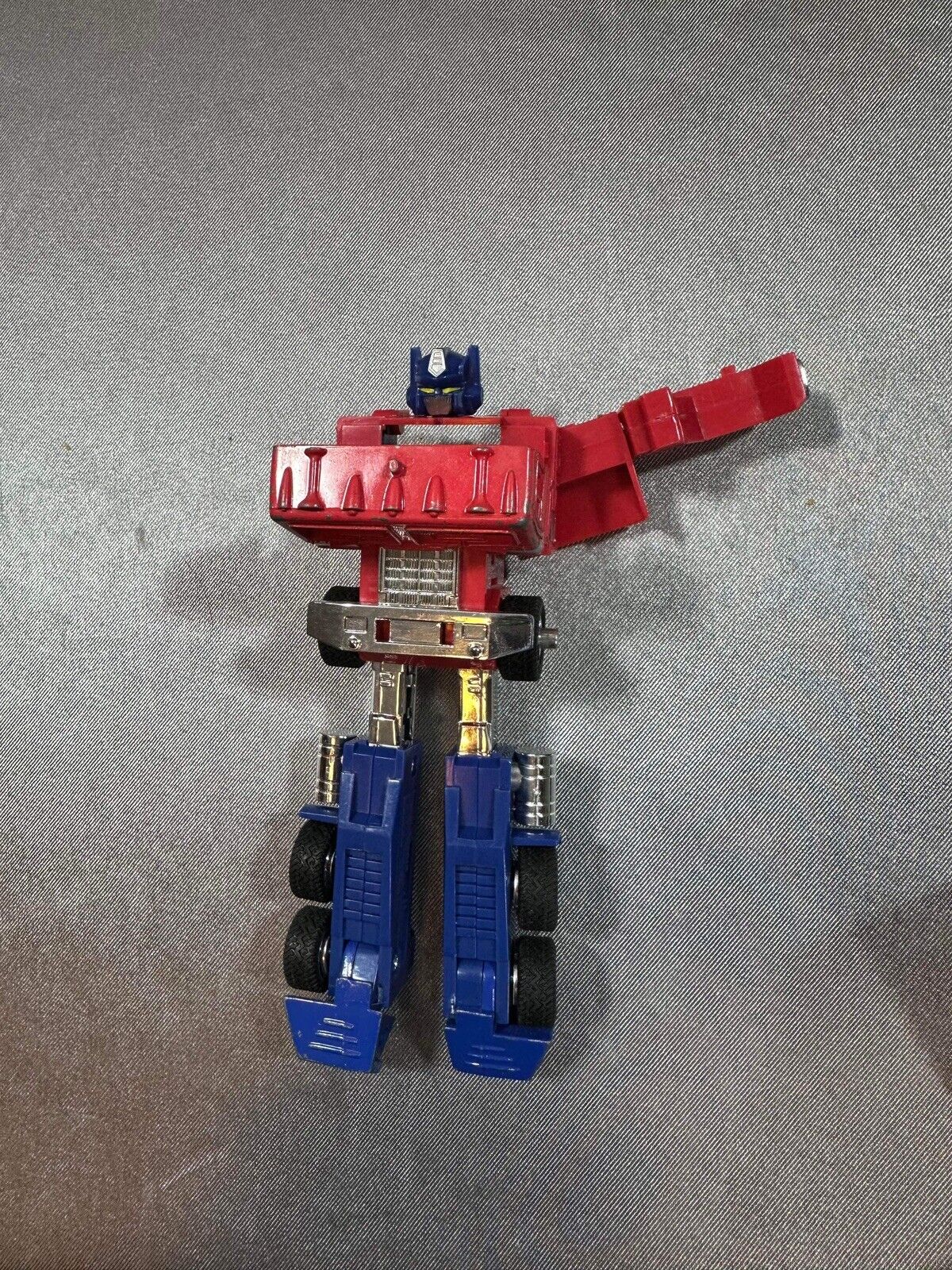Vintage Transformers G2 1992 Rare Gray Trailer Optimus Prime - Incomplete VTY