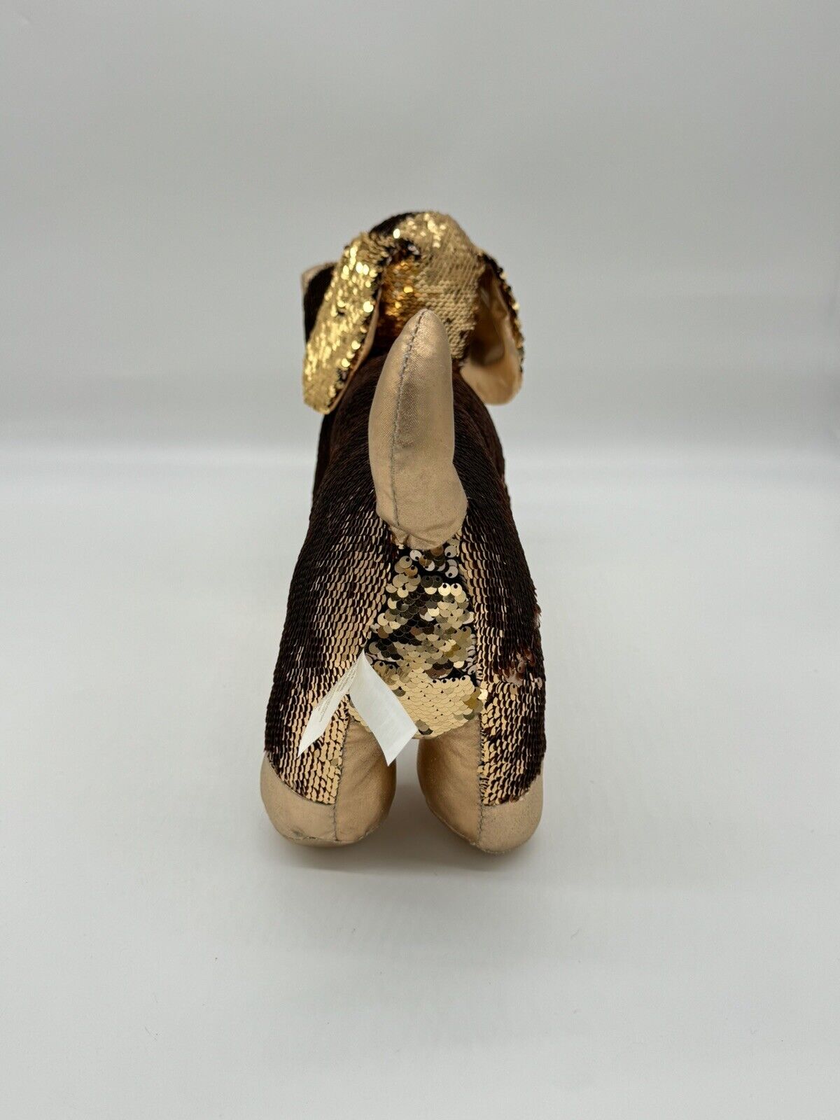 Dan Dee Plush Dachshund Wiener Dog Gold Sequins Bling - 21”