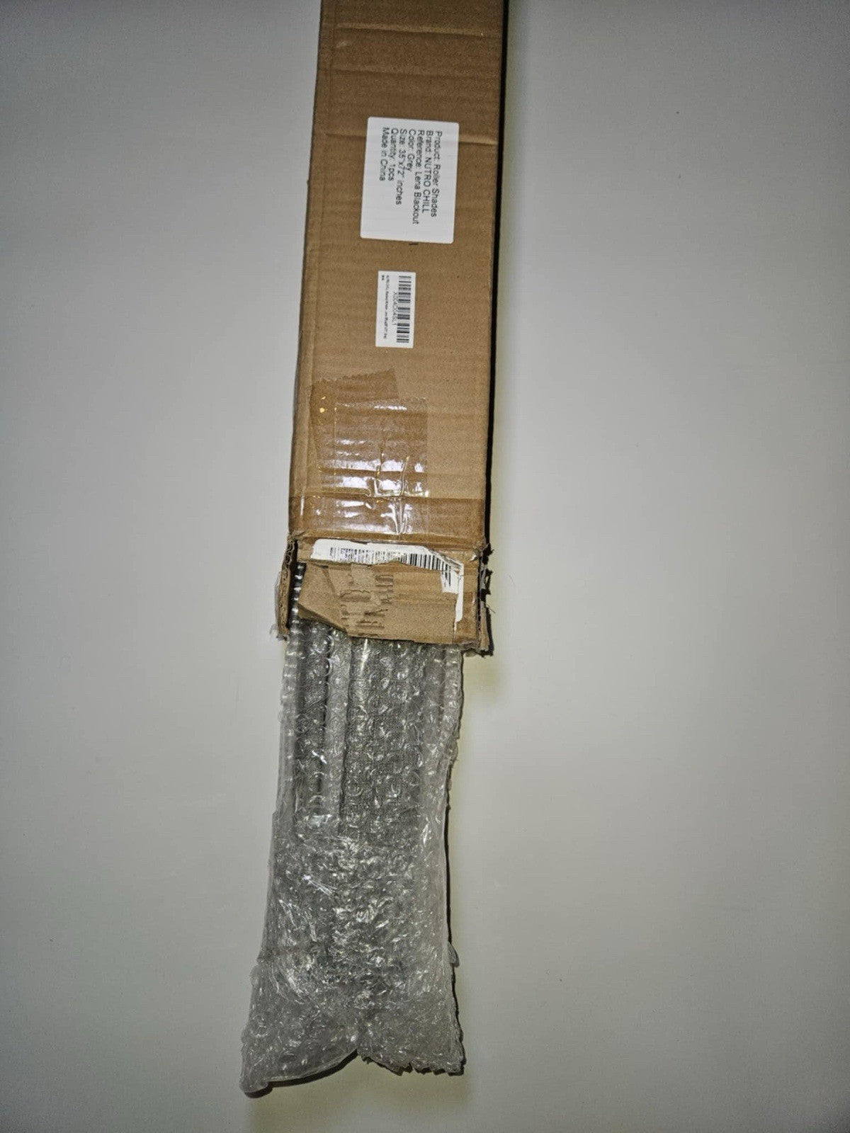 New NUTRO CHILL 100% Blackout Roller Shade, Blackout Blinds for Bedroom Windows