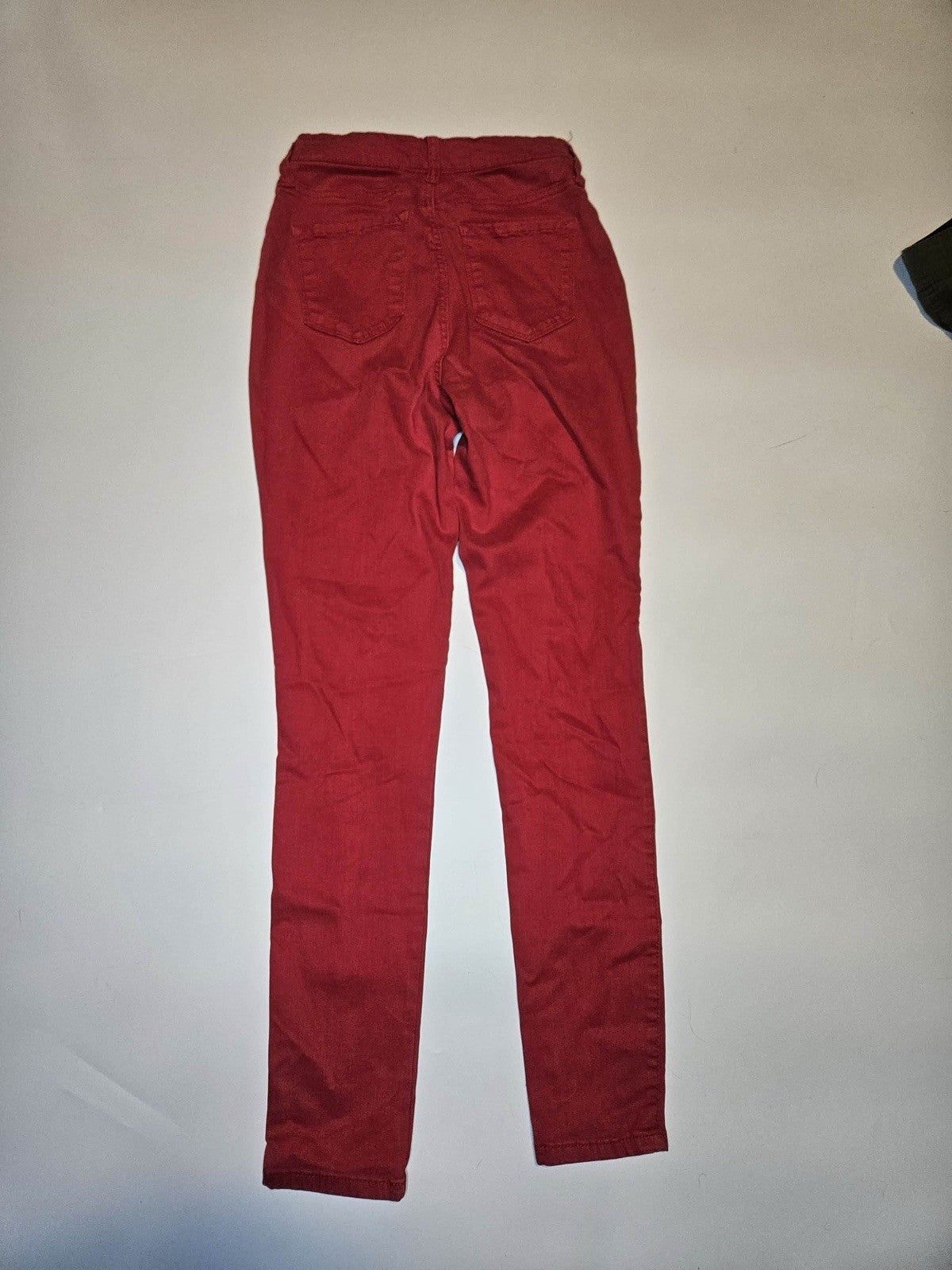 Fashion Nova Red Skinny Jeans Women’s Size 3 Stretch Denim
