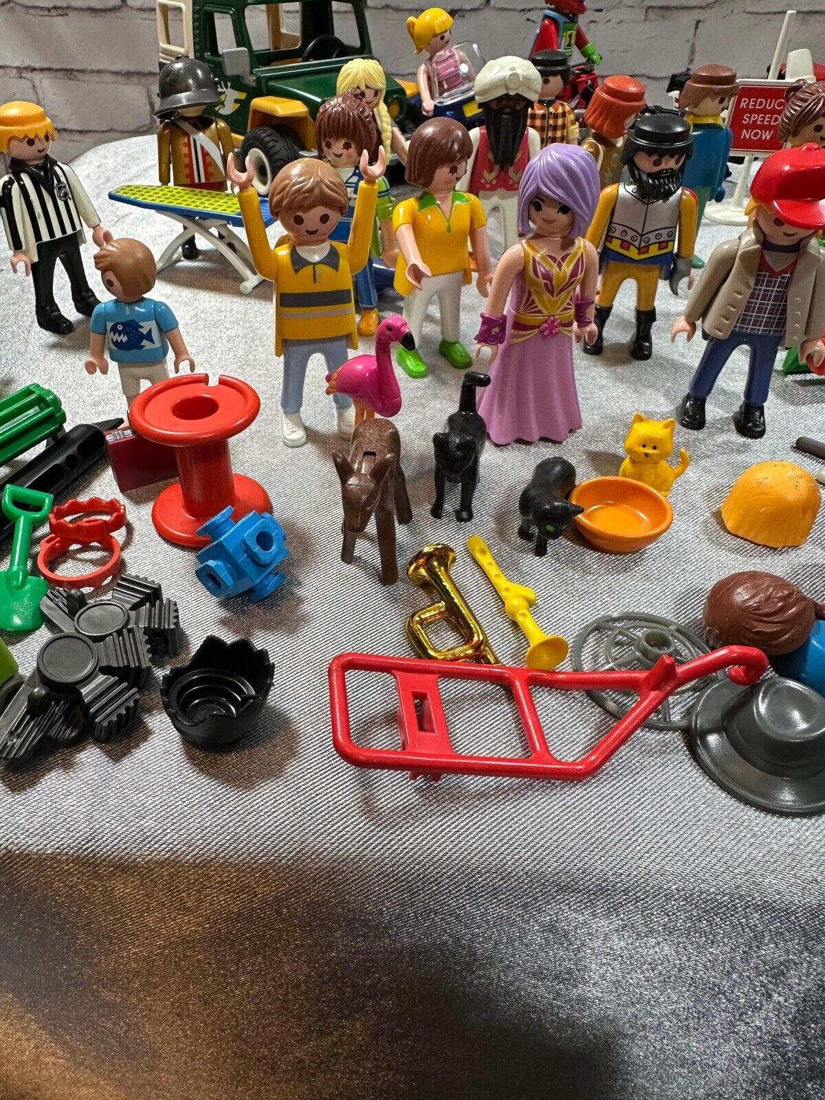 Huge Playmobil Lot of Figures & Accessories VTY