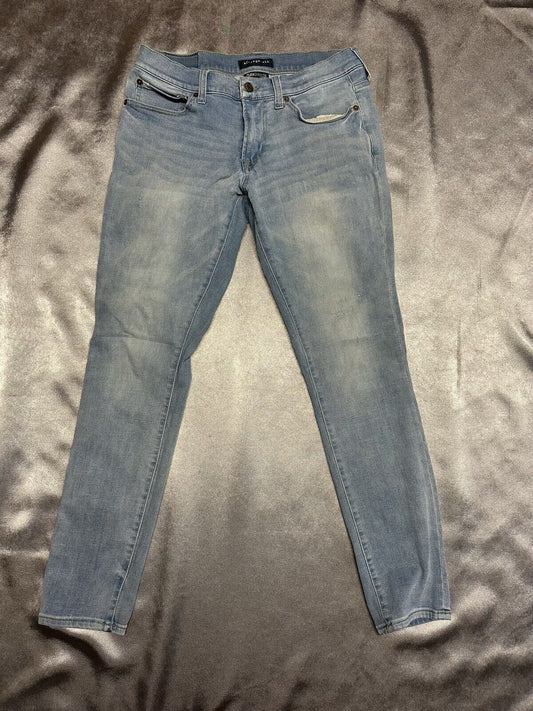 Aeropostale Mens Flex Effects Super Skinny Stretch Blue Jeans 30/32 MCLTH 001