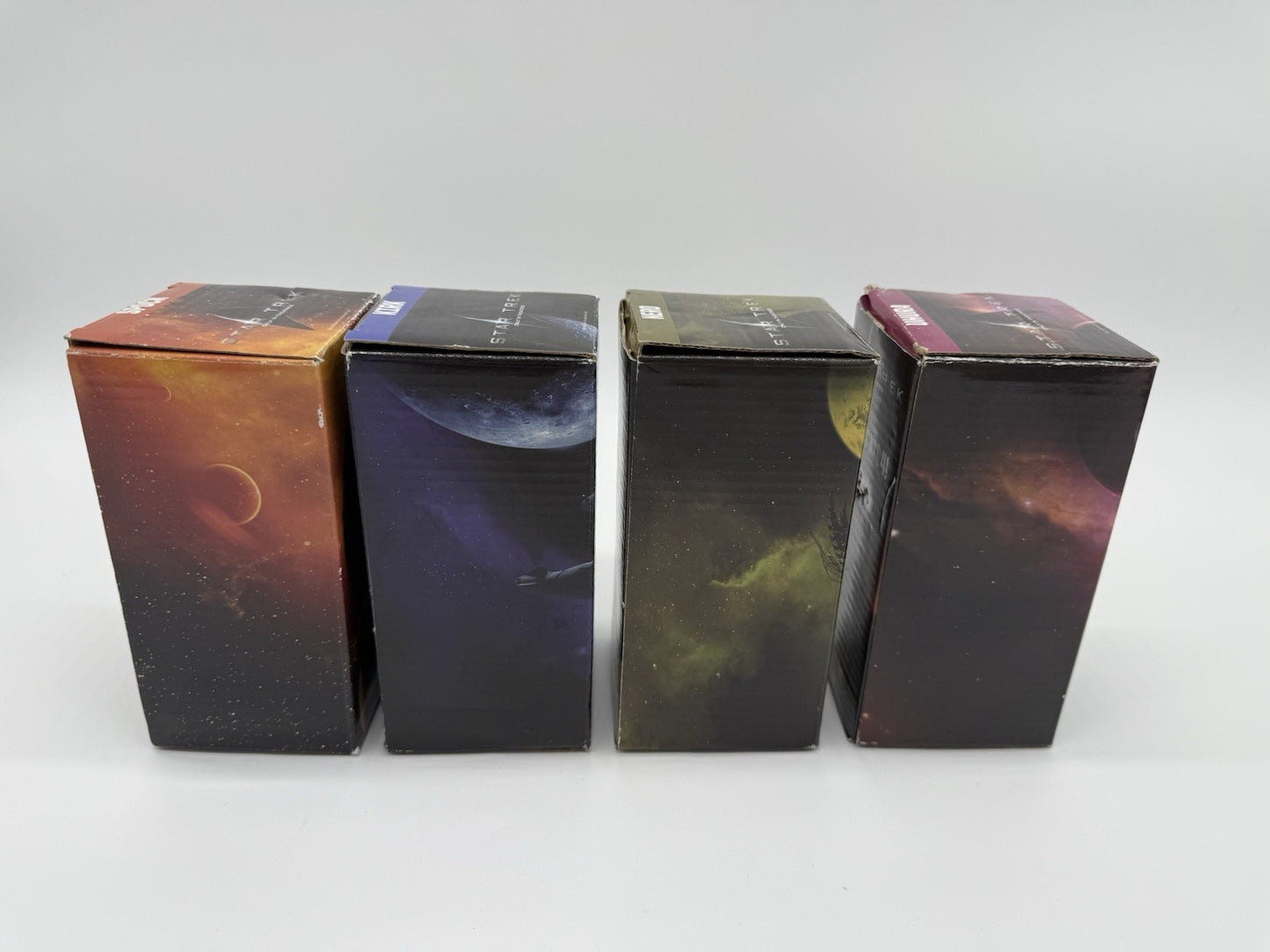 Star Trek Complete 2009 Movie Promo Collectible Glasses Kirk Spock Uhura Nero