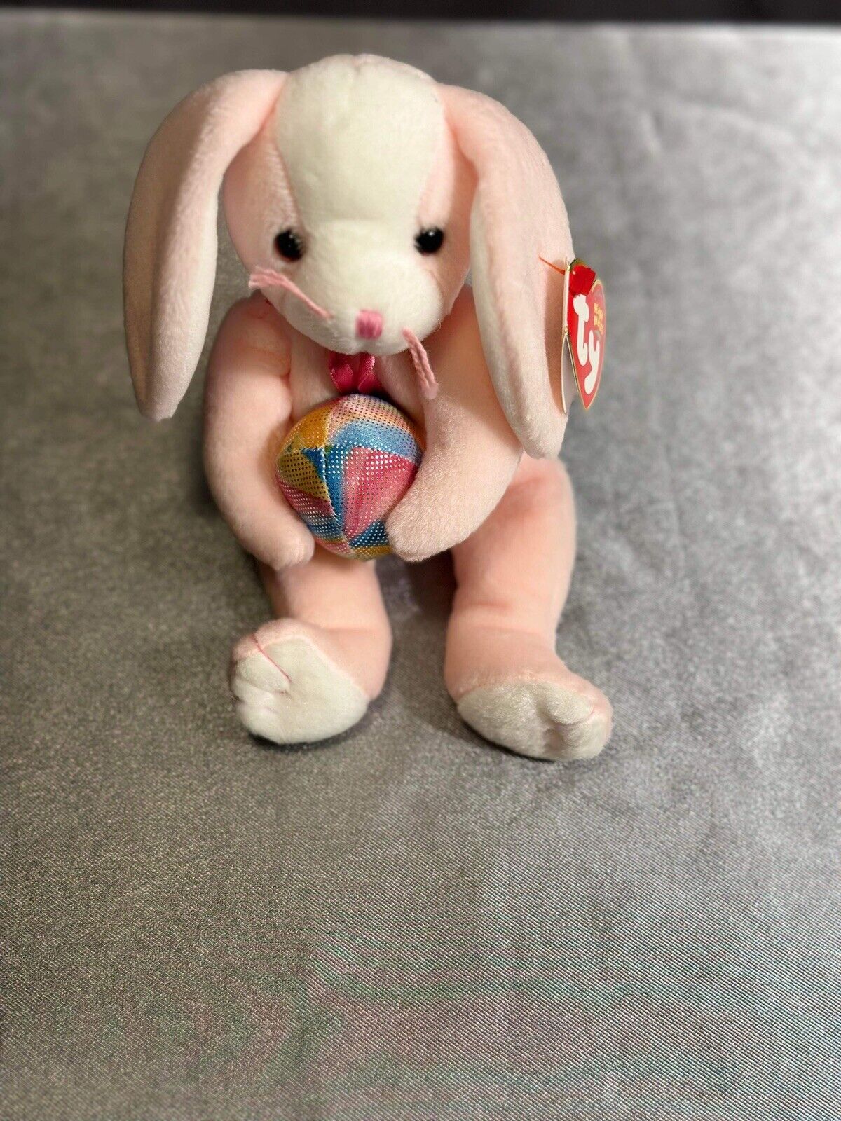 Eggerton Beanie Baby, TY Original, Easter Bunny CTY