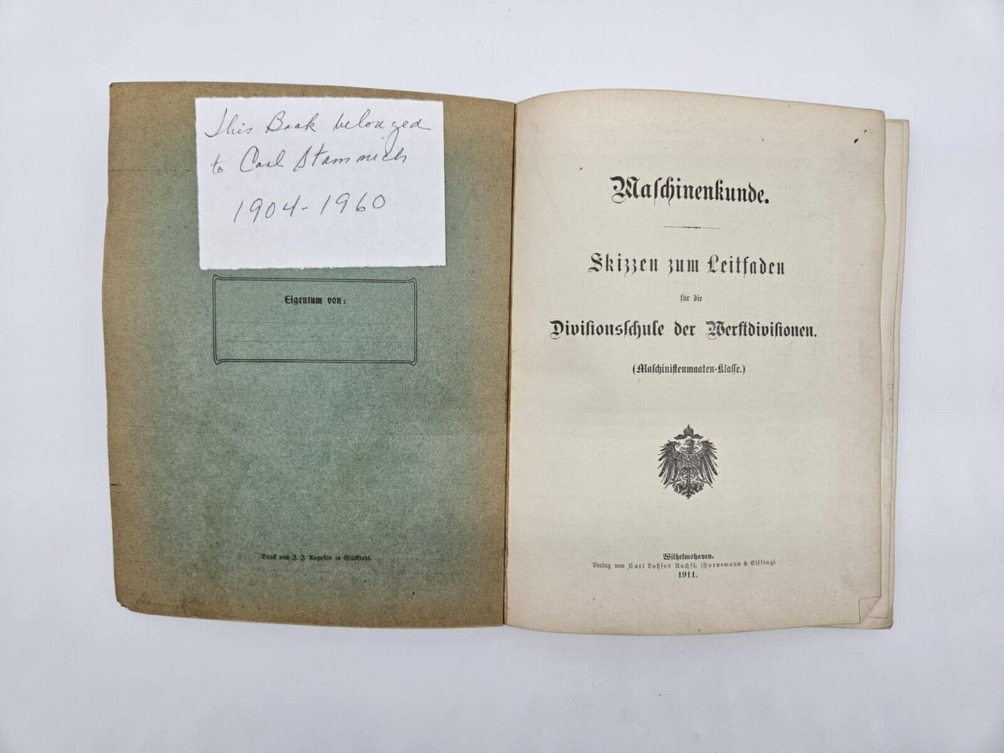 2 German Military Manuals From 1911 - See Description For More Info