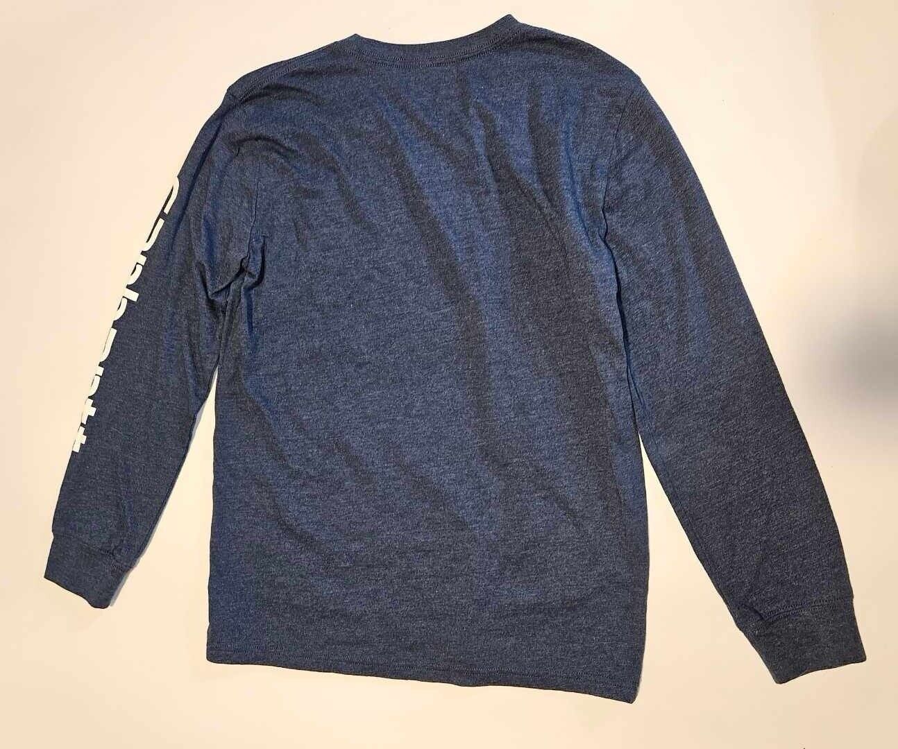 Carhartt  Original Fit Long Sleeve T-Shirt Men’s Navy Color ~ Sz Large