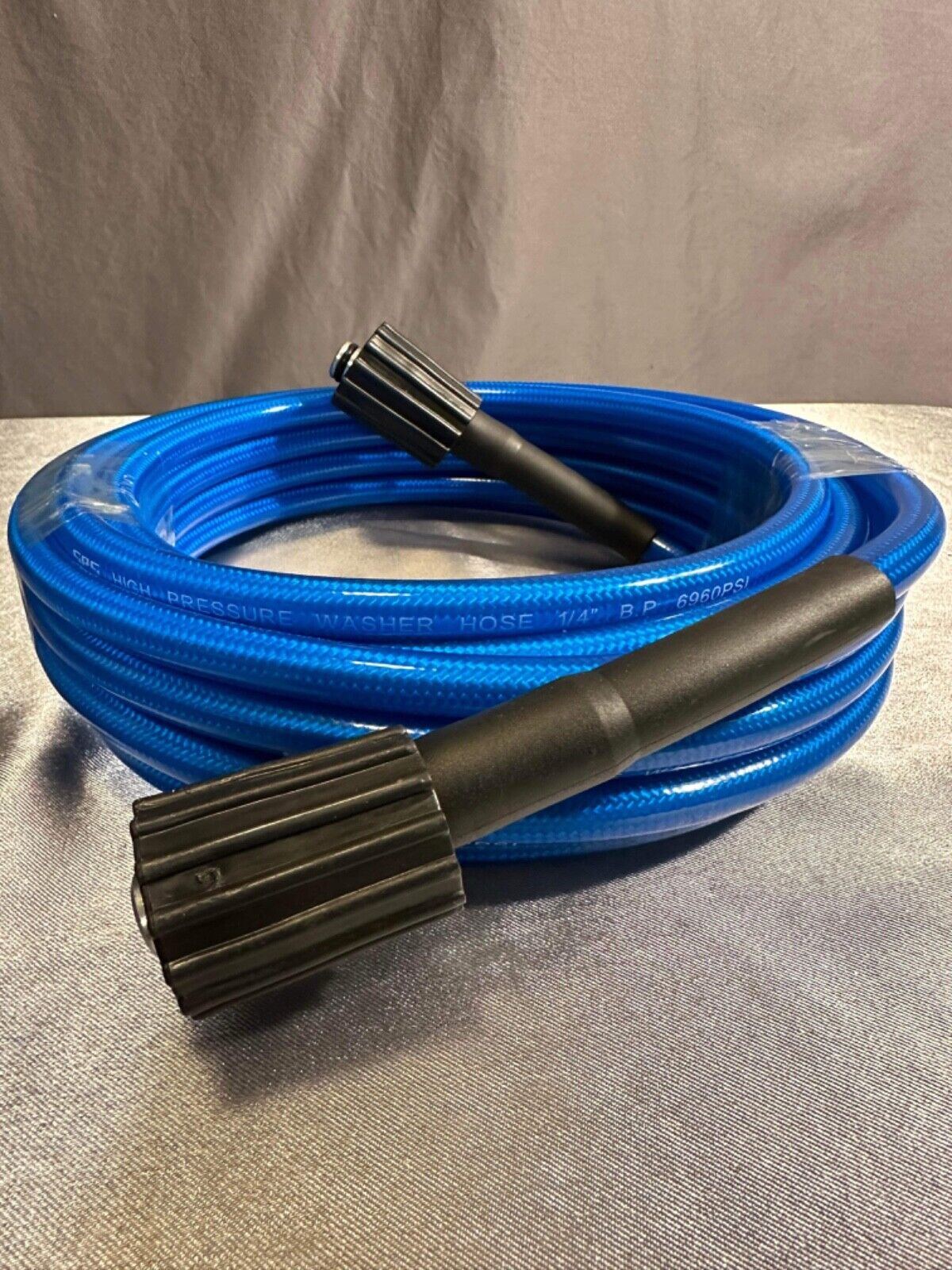 Carpet clean solution hose 50 ft Stainless Couplers and Ball Valve 3000psi MISC