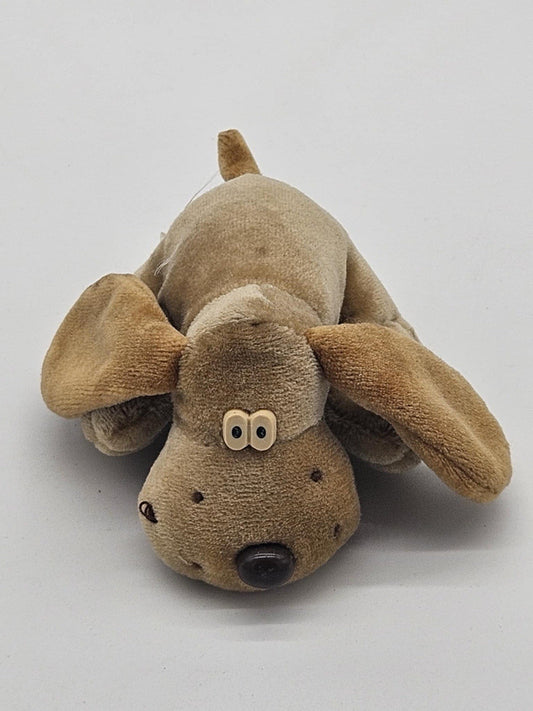 80s Vintage Tara Toys Kennel Kuddlees Puppy Plush Dog / Puppy