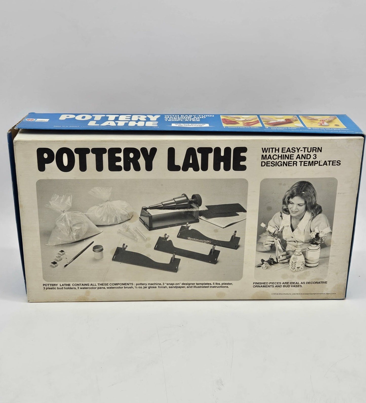 Vintage Pottery Lathe Craft Set – Crafts by Whiting – Complete in Box NEW