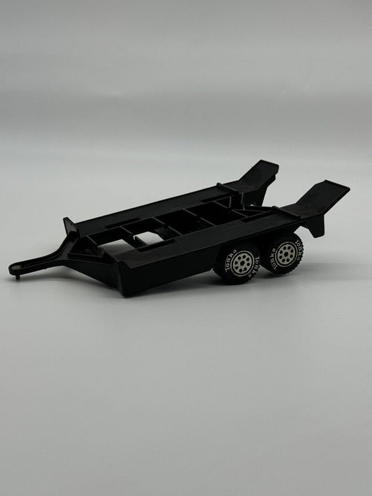 VINTAGE Tonka CAR CARRIER TRAILER Plastic 1970s Black