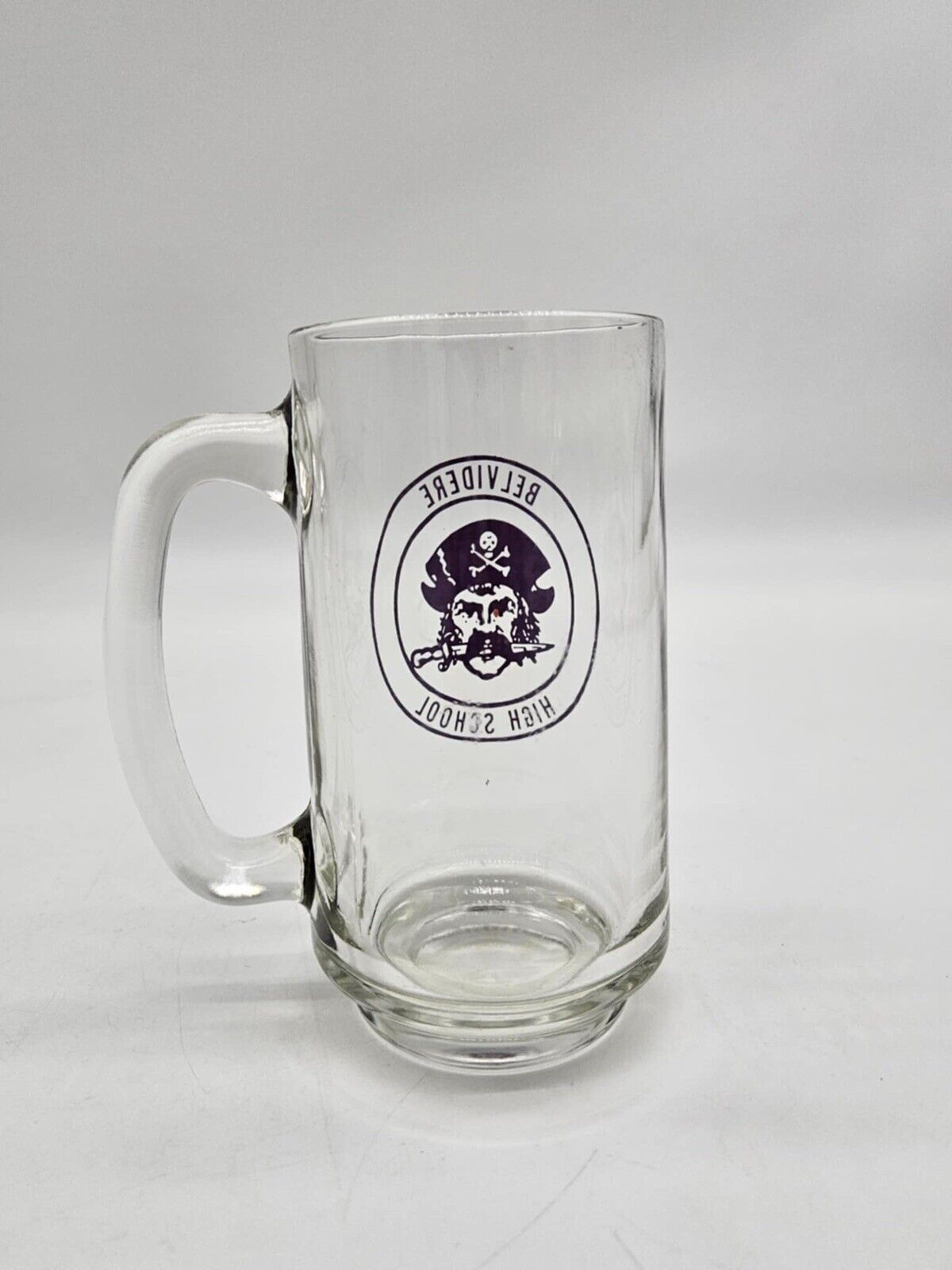 BELVIDERE  HIGH SCHOOL BEER MUG GLASS