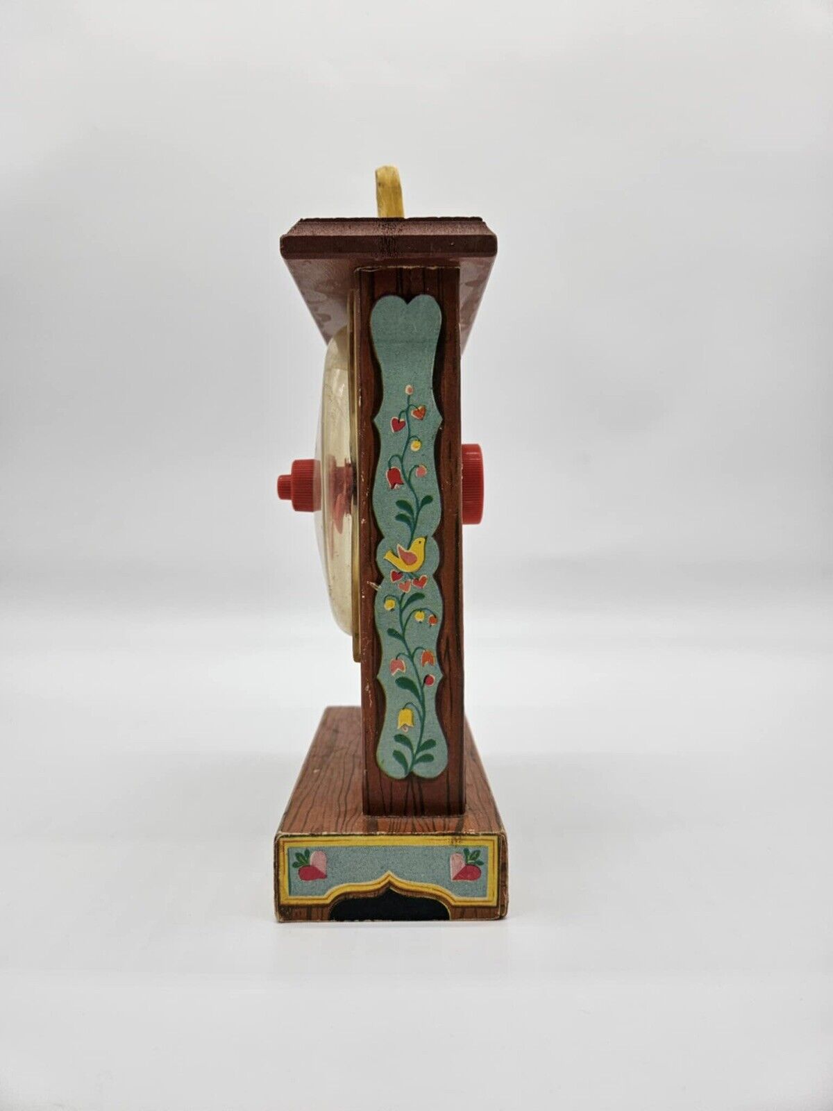 Vintage Fisher Price Musical “Tick-Tock Teaching Clock” Plays/Works -1964, #997