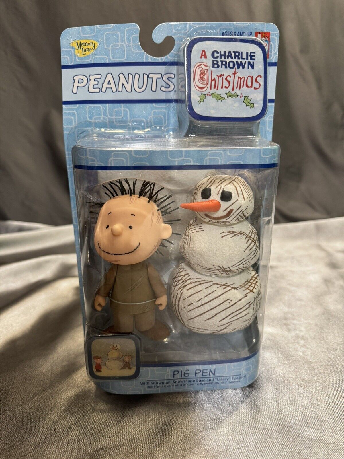 VTG Peanuts Playset Display A Charlie Brown Christmas Full Set New In Box VCTY