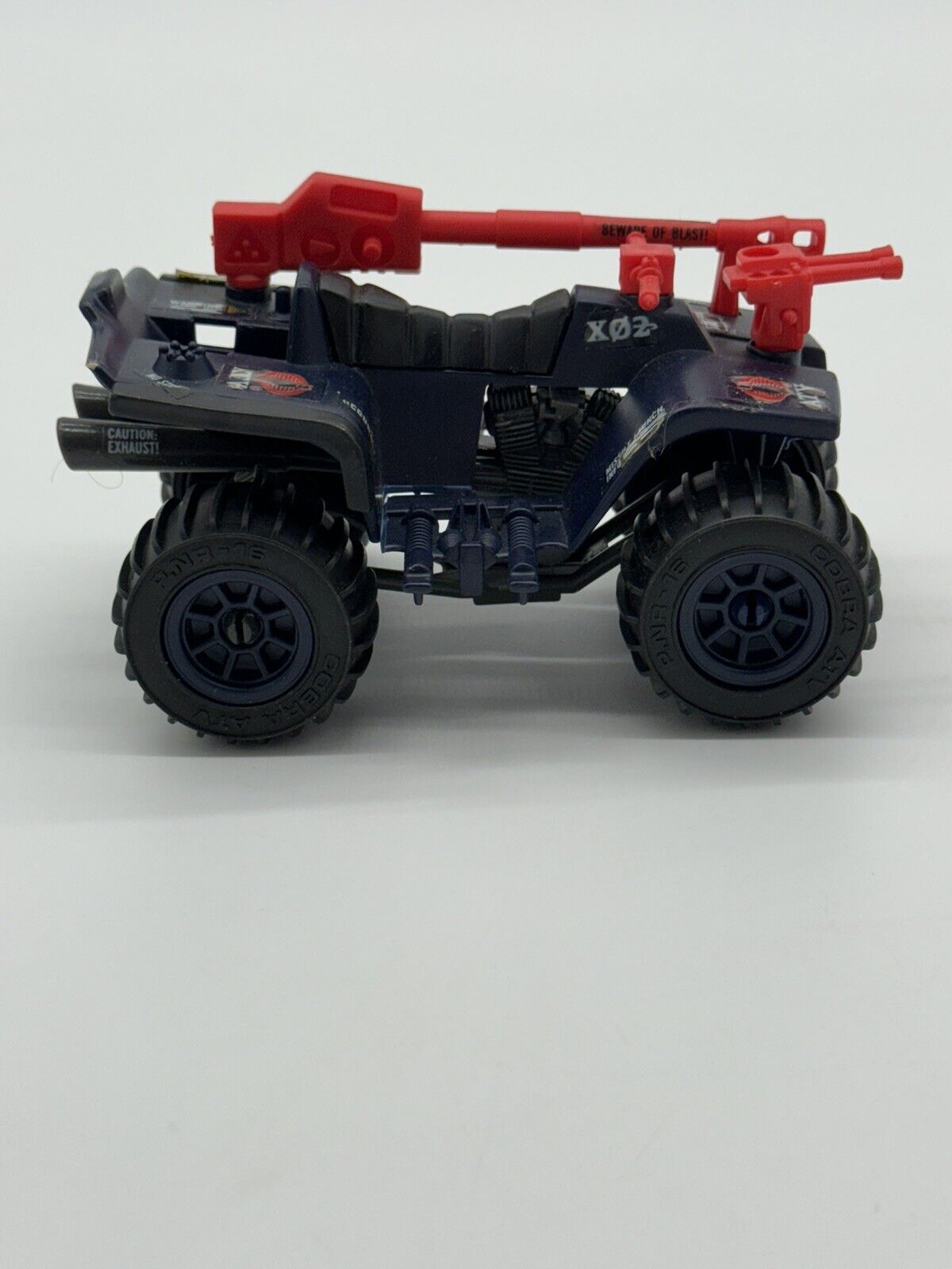 1985 Vintage G.I. Joe ARAH Cobra Ferret ATV Vehicle - Hasbro - Incomplete