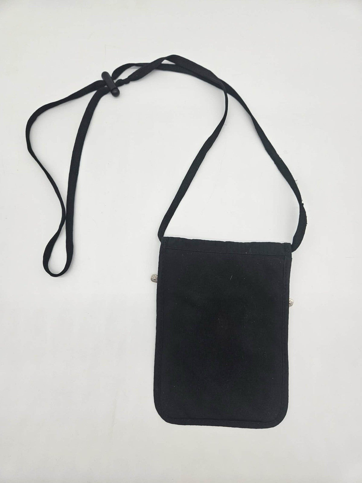 Travelon RFID Blocking Neck Wallet Passport Holder Travel Pouch Black