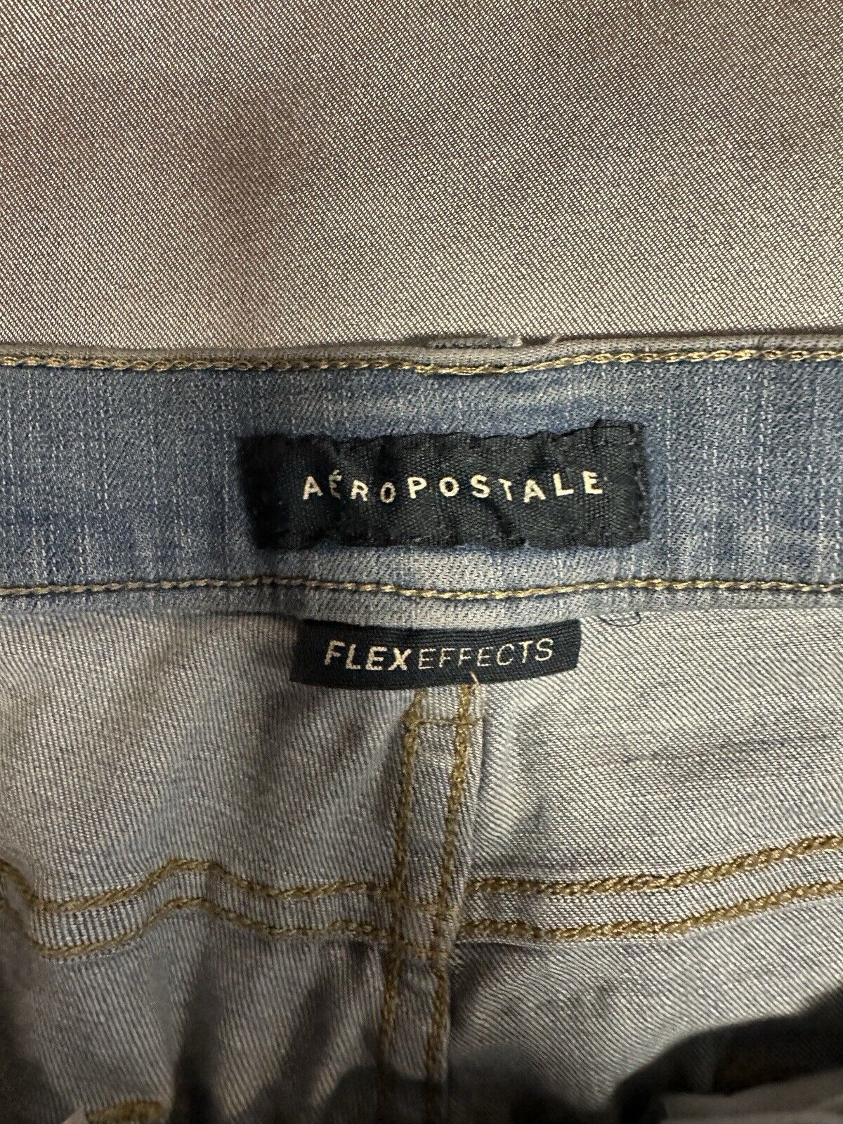 Aeropostale Mens Flex Effects Super Skinny Stretch Blue Jeans 30/32 MCLTH 001