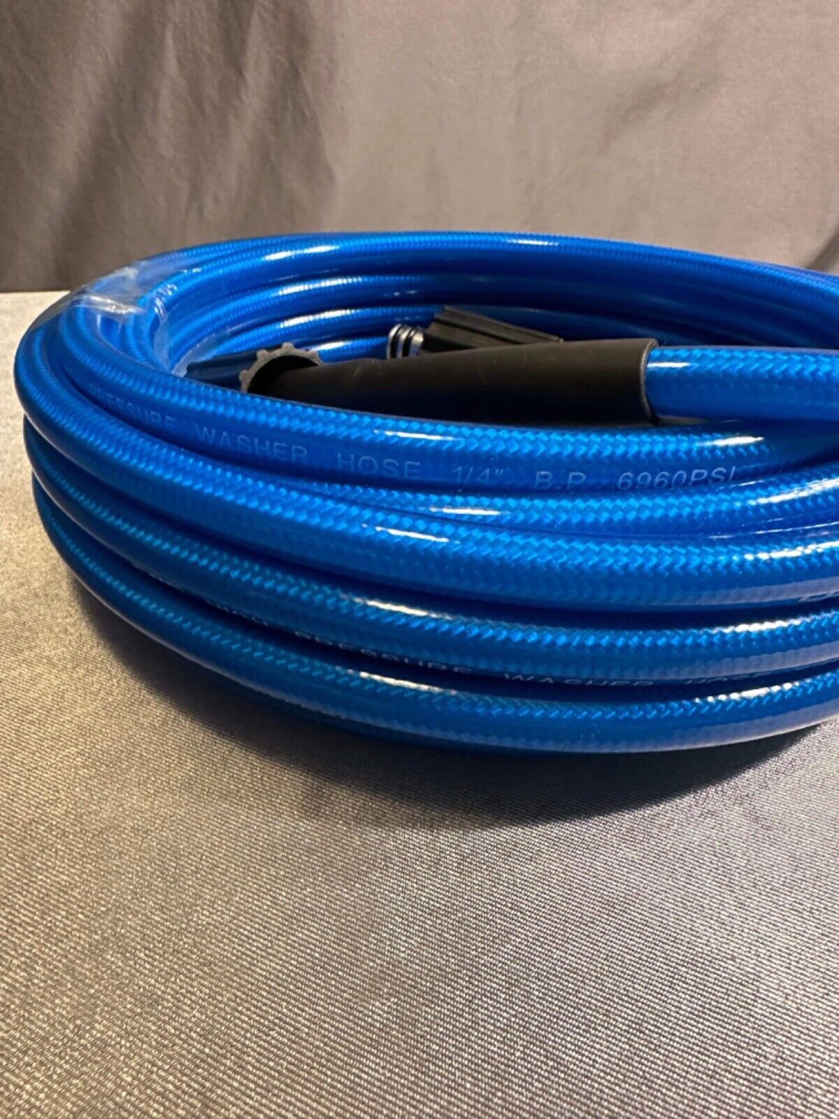 Carpet clean solution hose 50 ft Stainless Couplers and Ball Valve 3000psi MISC
