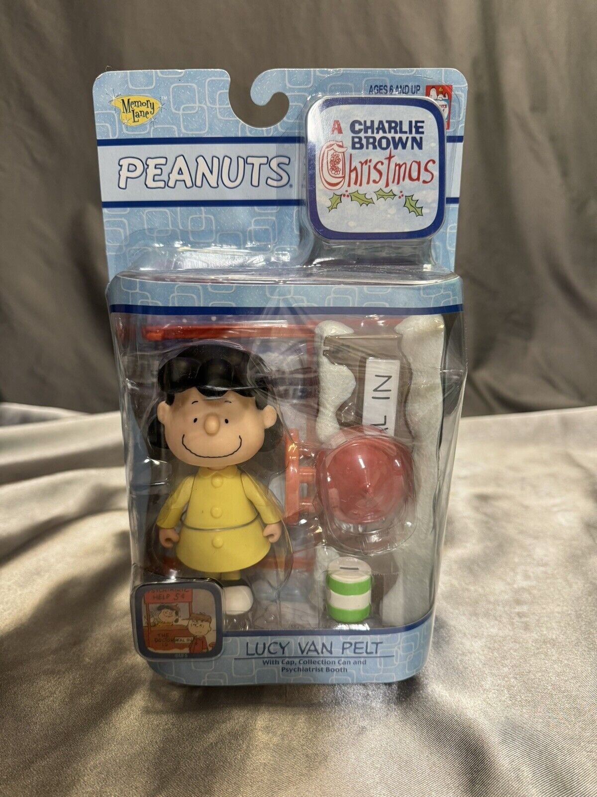 VTG Peanuts Playset Display A Charlie Brown Christmas Full Set New In Box VCTY