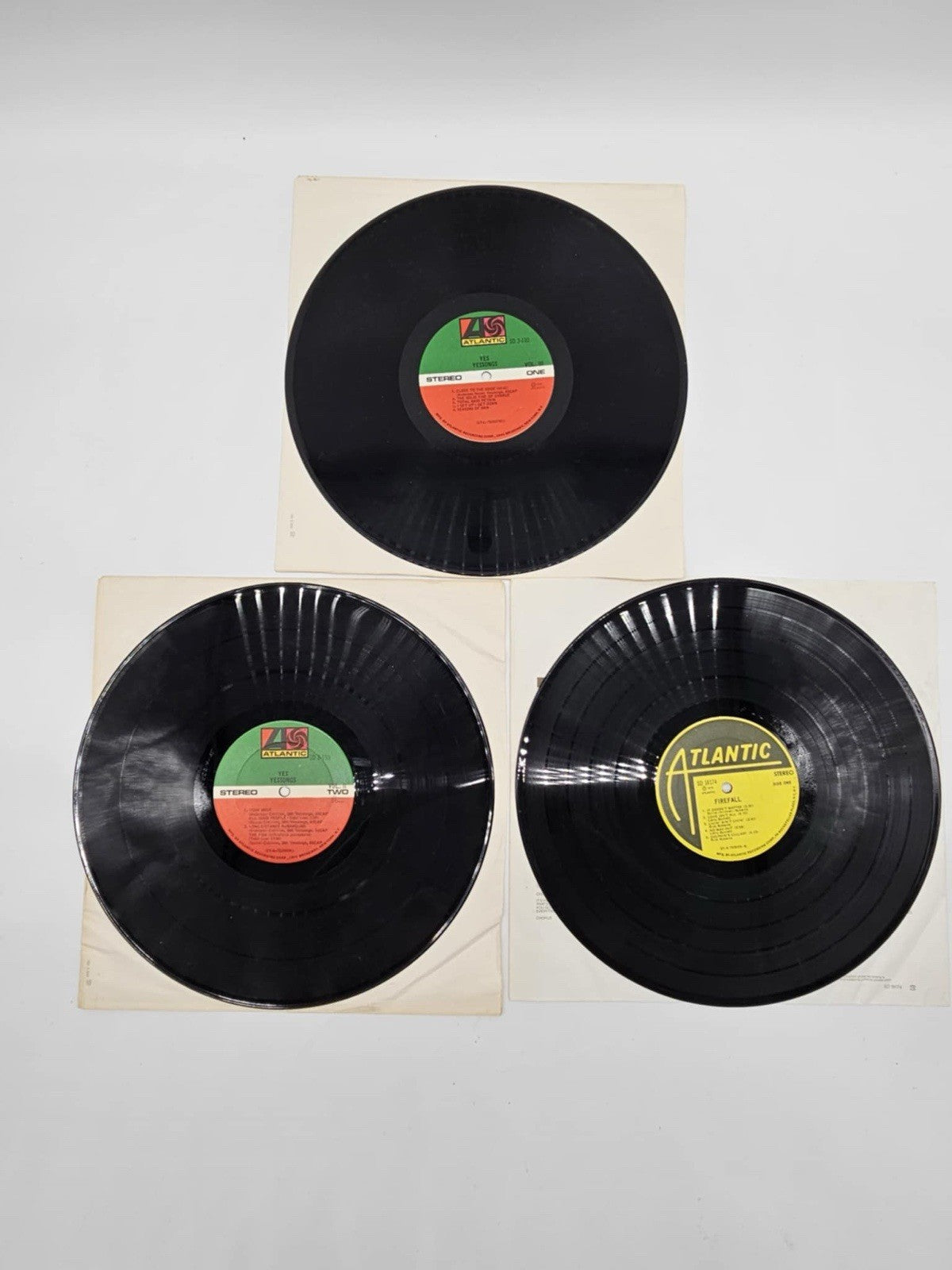YES “YESSONGS” ORIGINAL TRIPLE 1973 VINYL LP, ATLANTIC RECORD