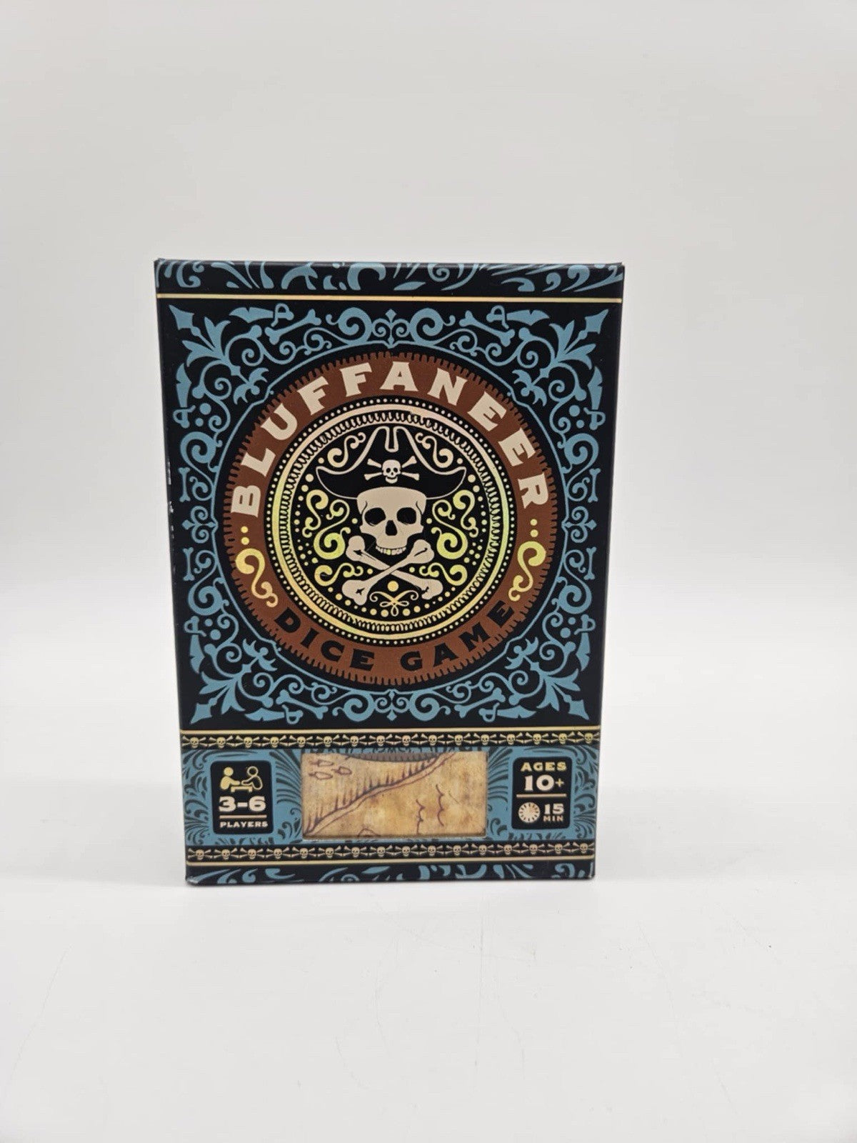 BLUFFANEER Dice Game -- 3-6 Players Ages 10+ -- 15min Game -- NEW Sealed