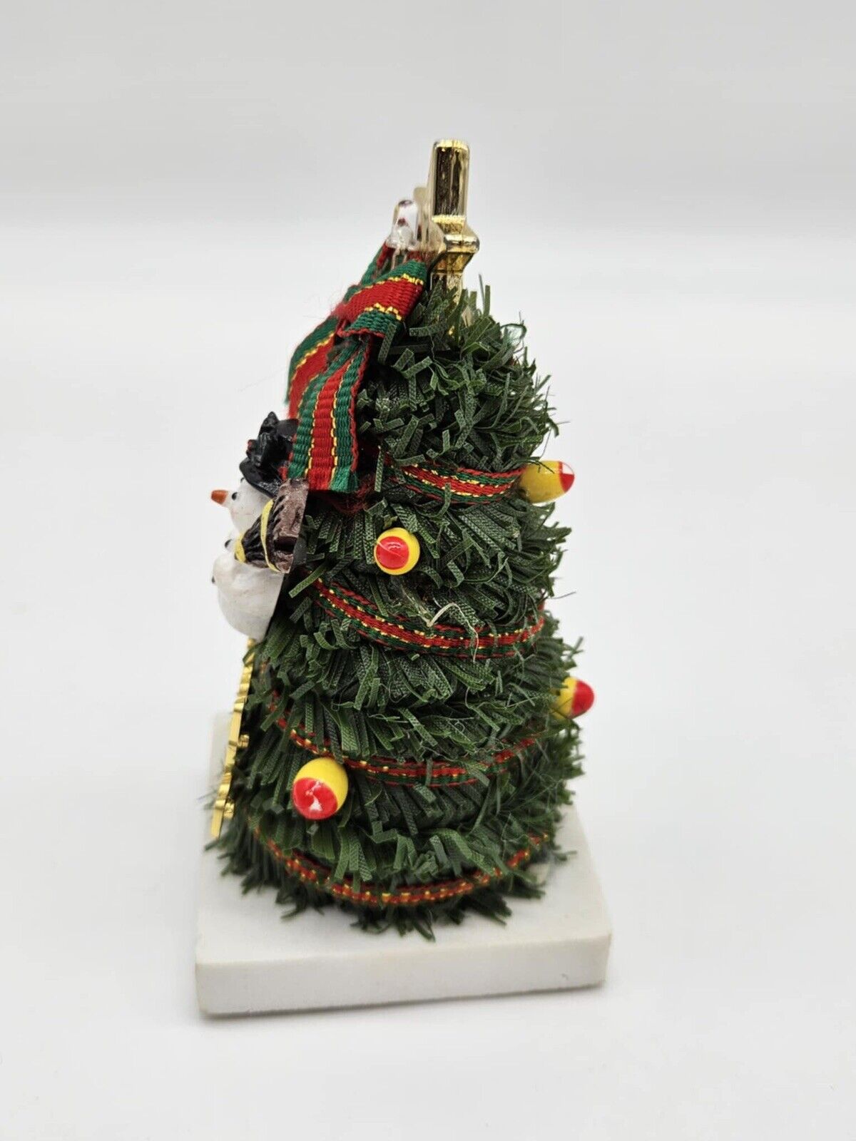 Vintage Miniature Tiny Christmas Trees - Battery Operated