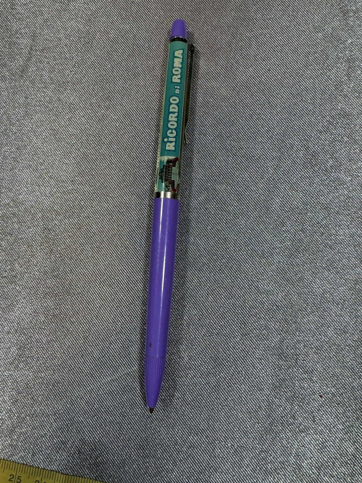 Ricordo di Roma Floaty Pen Rome Italy Romulus Remus She Wolf Move Past Colosseum