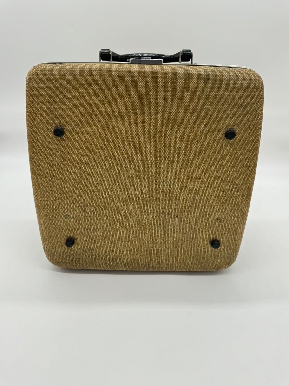 1950 Royal Quiet De Luxe Portable Typewriter GREEN KEYS W/Hard Case WORKING