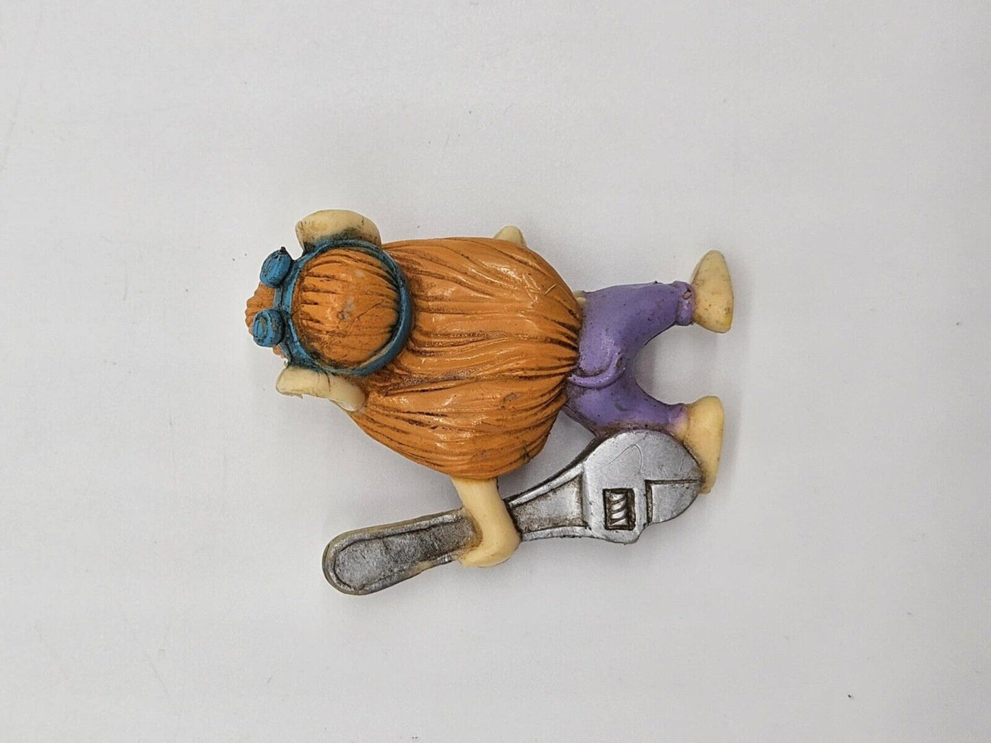 ~1991 Rescue Rangers Gadget Hackwrench Figure Disney Kellogg's Used~