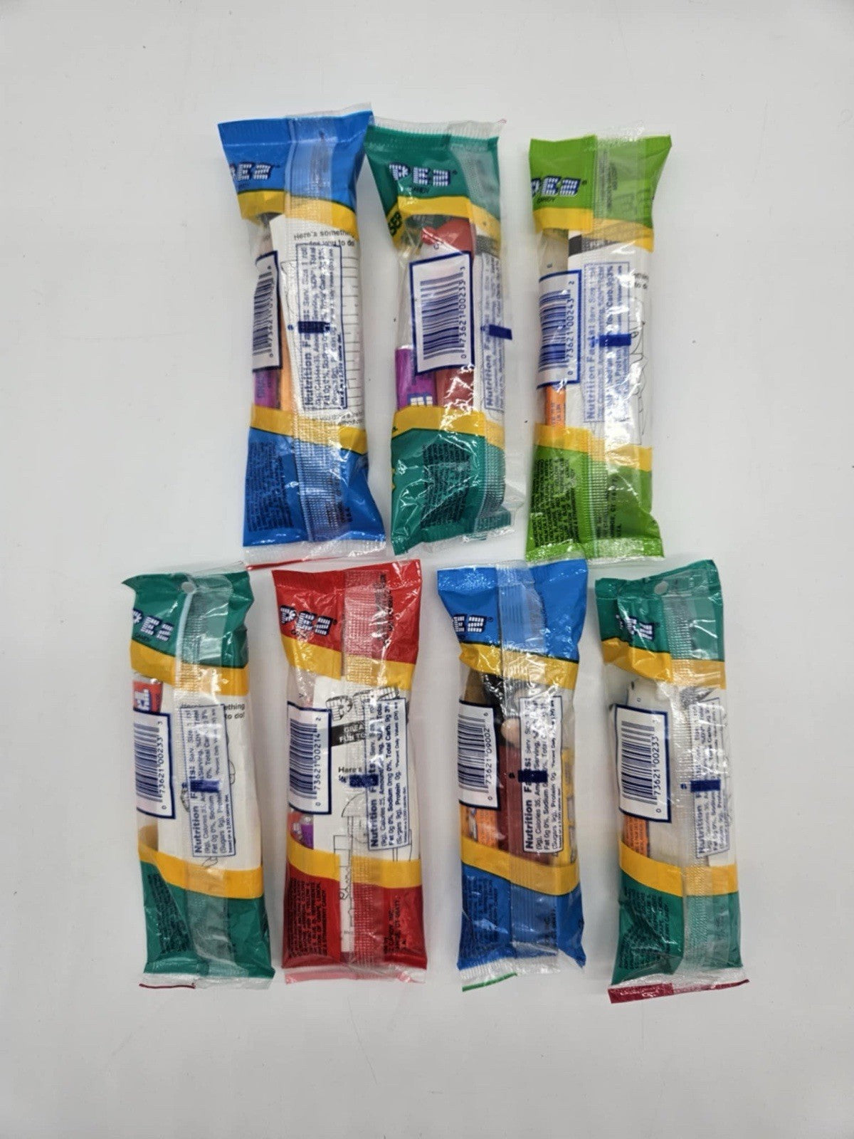 Lot of 8 Sealed Vintage Pez Dispensers ~ Unopened New Package 