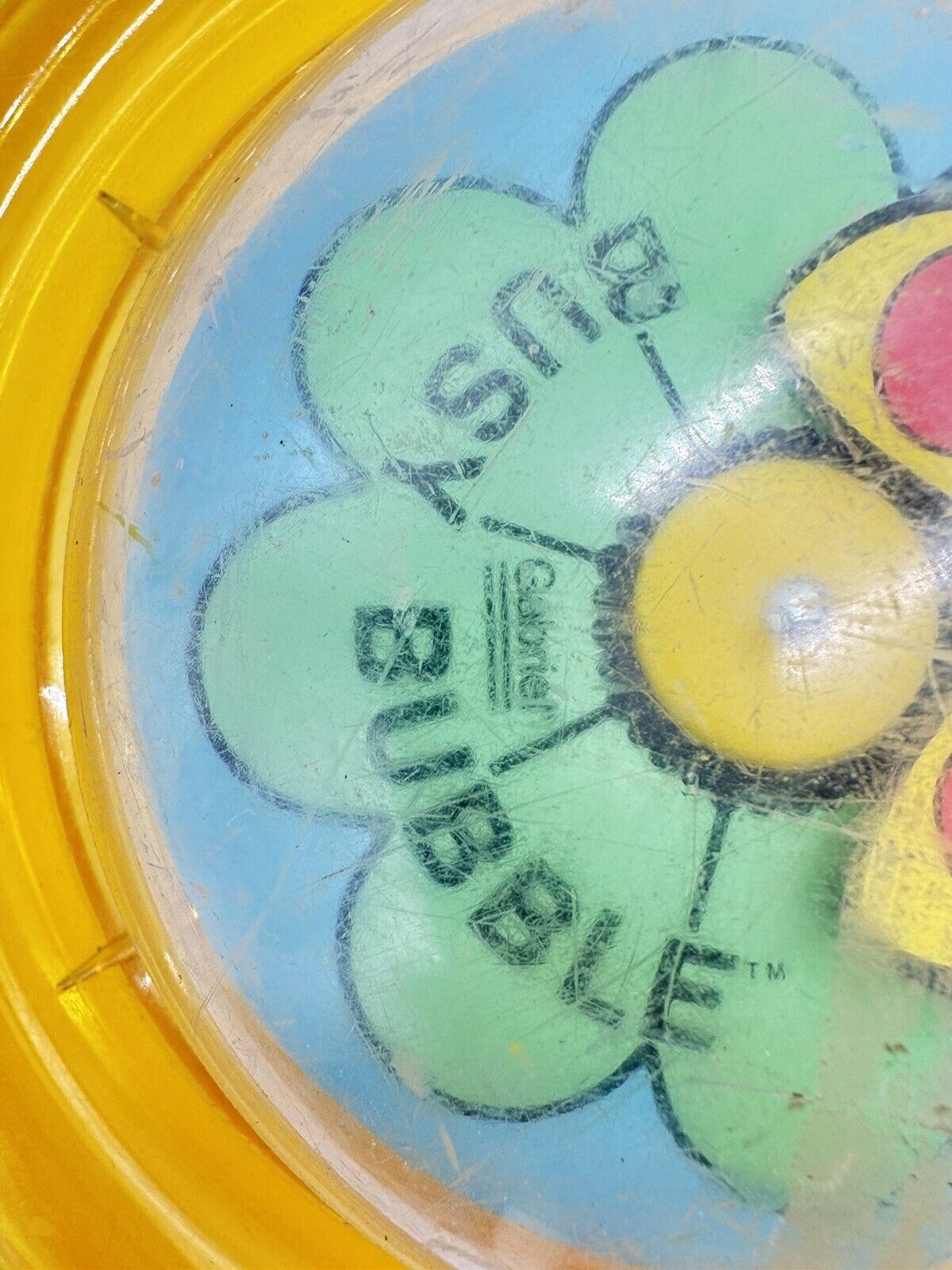 Vintage 1975 Gabriel BUSY BUBBLE spinning ball TOY
