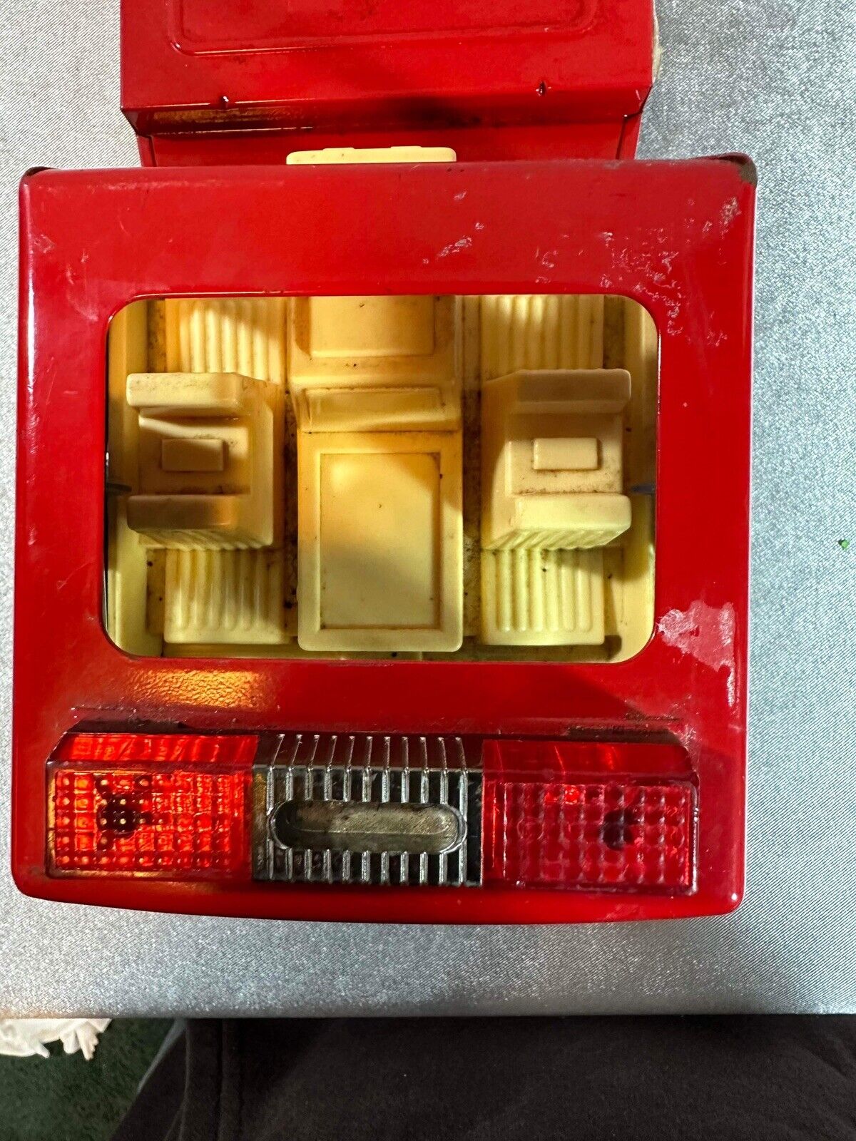VNT Nylint Metal Muscle No. 5 Fire Engine Truck CAB ONLY. NO TRAILER 1980'S VTY