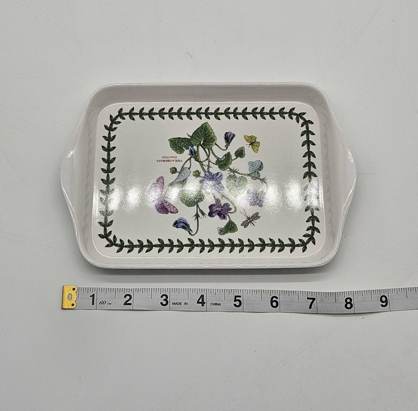 Portmeirion Botanic Garden Sweet Violet Melamine Serving Tray