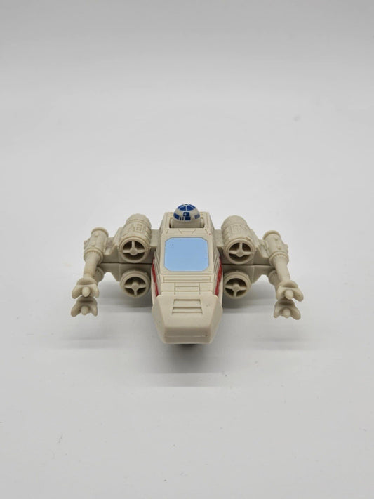 Vintage Star Wars 2005 Burger King Toy Wing Fighter Vehicle Collectible Toy Pull
