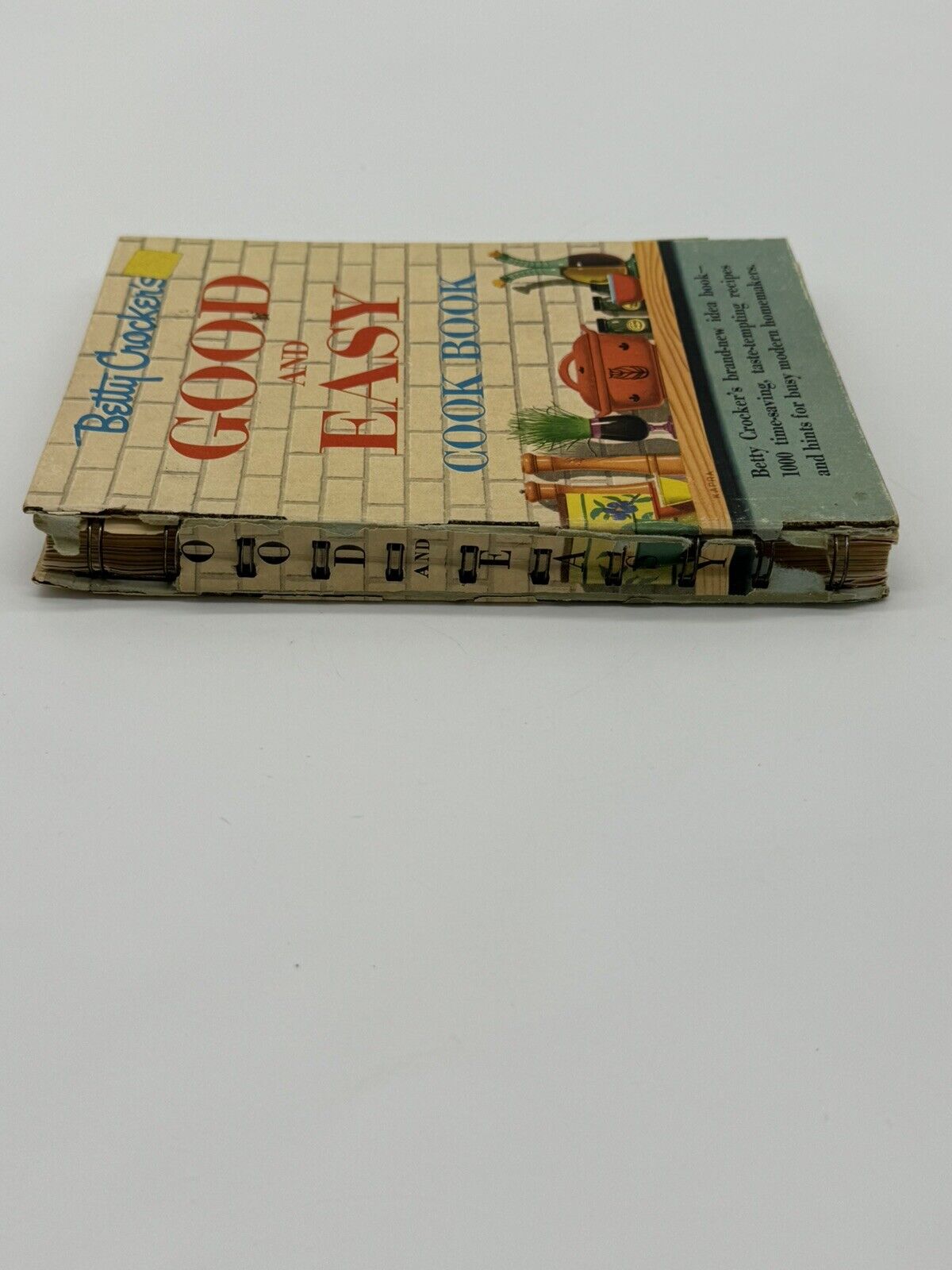Betty Crocker Good & Easy Cook Book 1st Ed. 1st Printing 1954 VBK